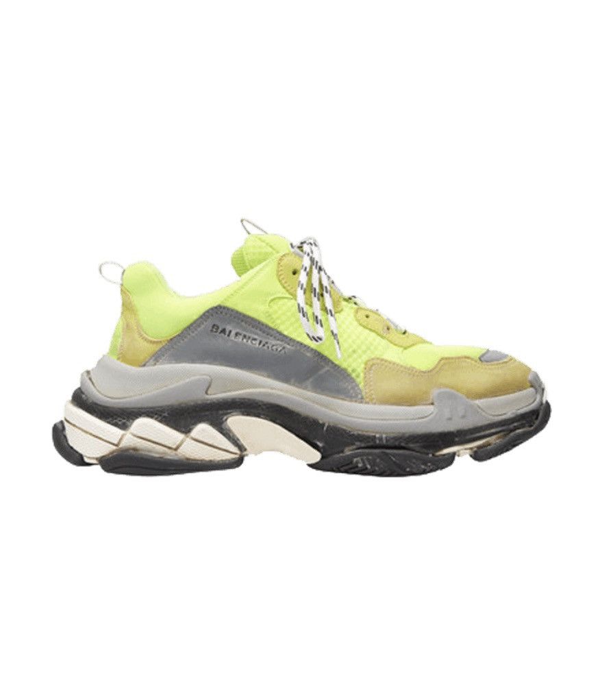 image of Balenciaga Triple-S Sneaker in Green/Lime, Men's (Size 10)