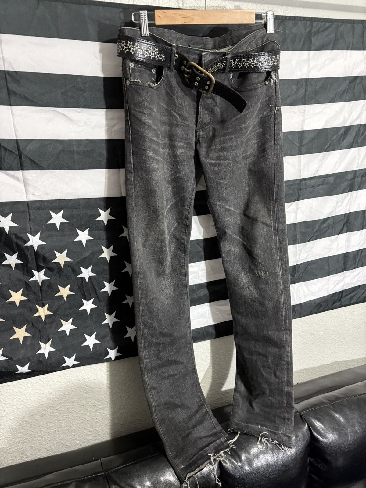 Dior 2003 “Follow Me” Clawmark Denim Size US 29 - 1 Thumbnail