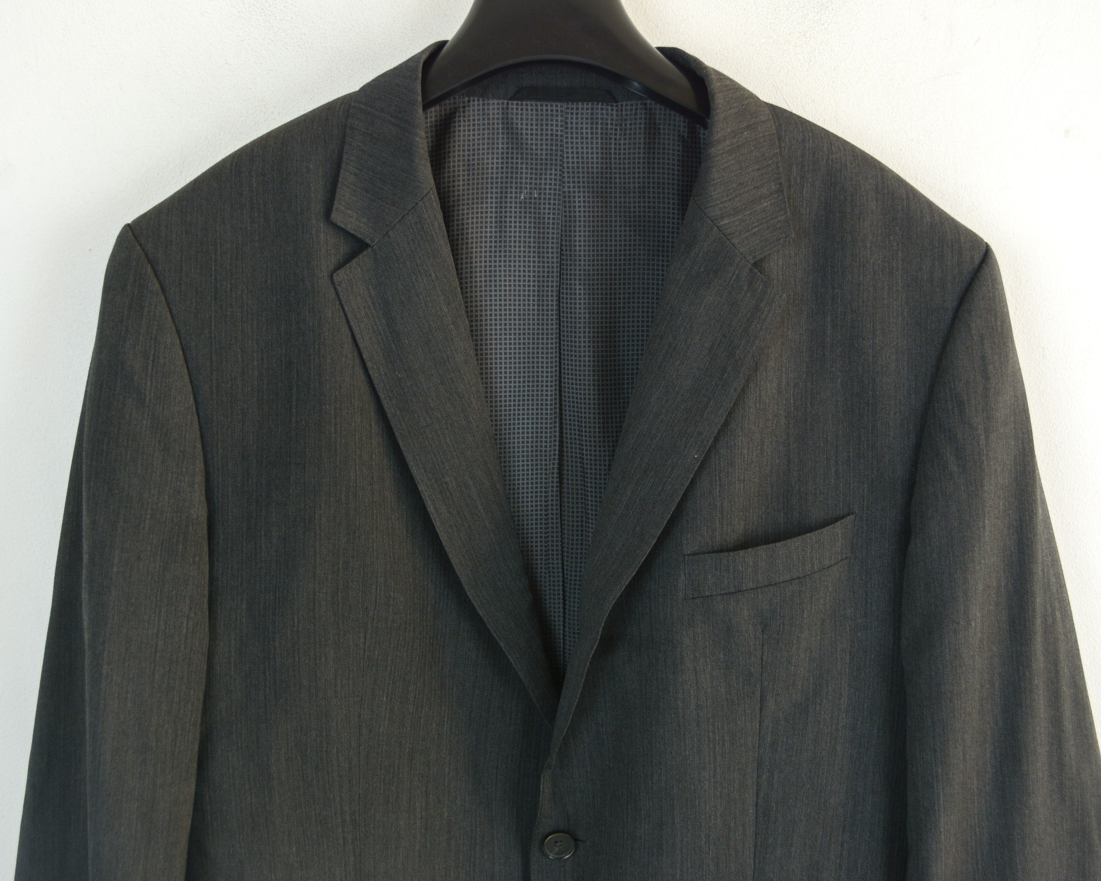 Hugo Boss Blazer Super 100 EU 54 Virgin Wool Jacket Sport Coat XL Size 44R - 4 Thumbnail