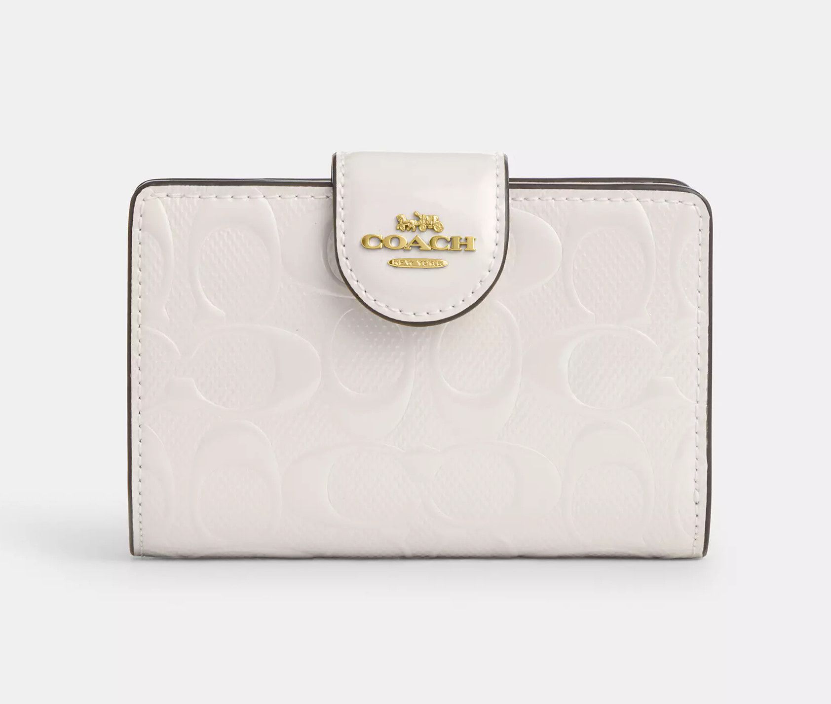 Coach Medium Corner Zip Wallet In Signature Leather CT979 Size ONE SIZE - 6 Thumbnail