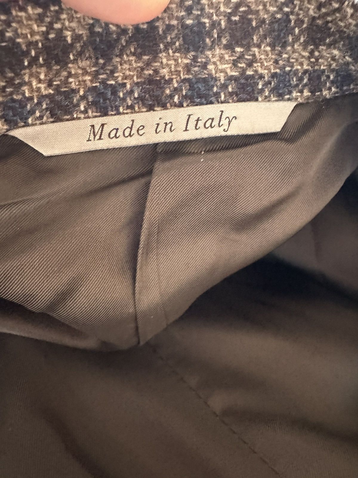 Canali Canali Brown Checkered blazer Size 44R - 6 Thumbnail
