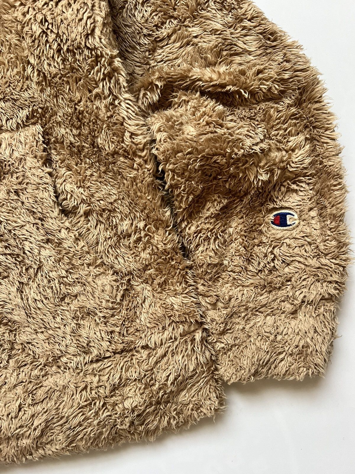 Champion Champion Fuzzy Sherpa Fur Pullover Size M / US 6-8 / IT 42-44 - 2 Thumbnail