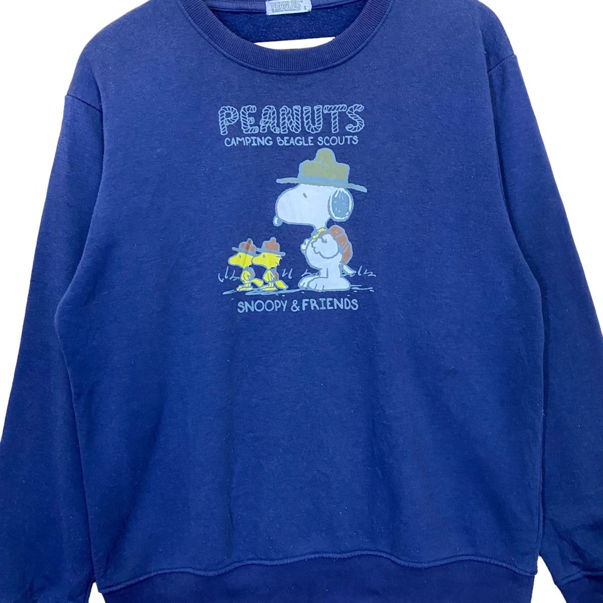 Cartoon Network Snoopy Peanuts Big Logo Printed Crewneck Sweatshirt Size M Size US M / EU 48-50 / 2 - 5 Thumbnail