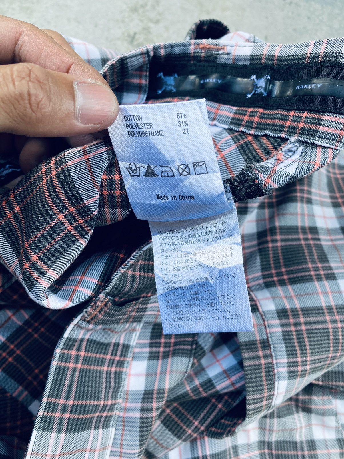 Oakley Vintage Oakley Plaid Cargo Pants Size US 30 / EU 46 - 17 Thumbnail