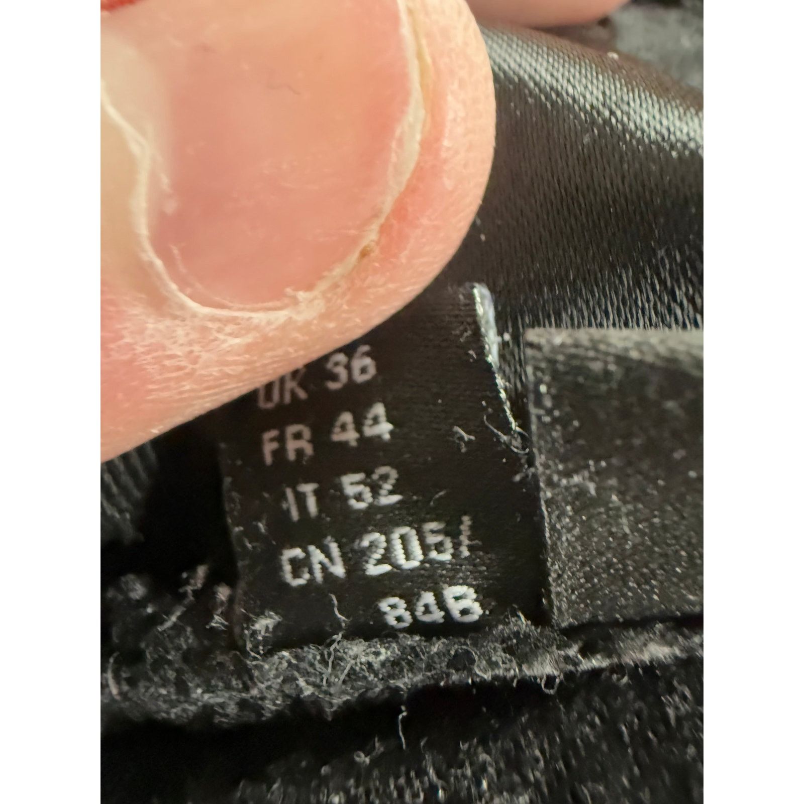 Amiri MX1 Black Paisley Patch Used 36