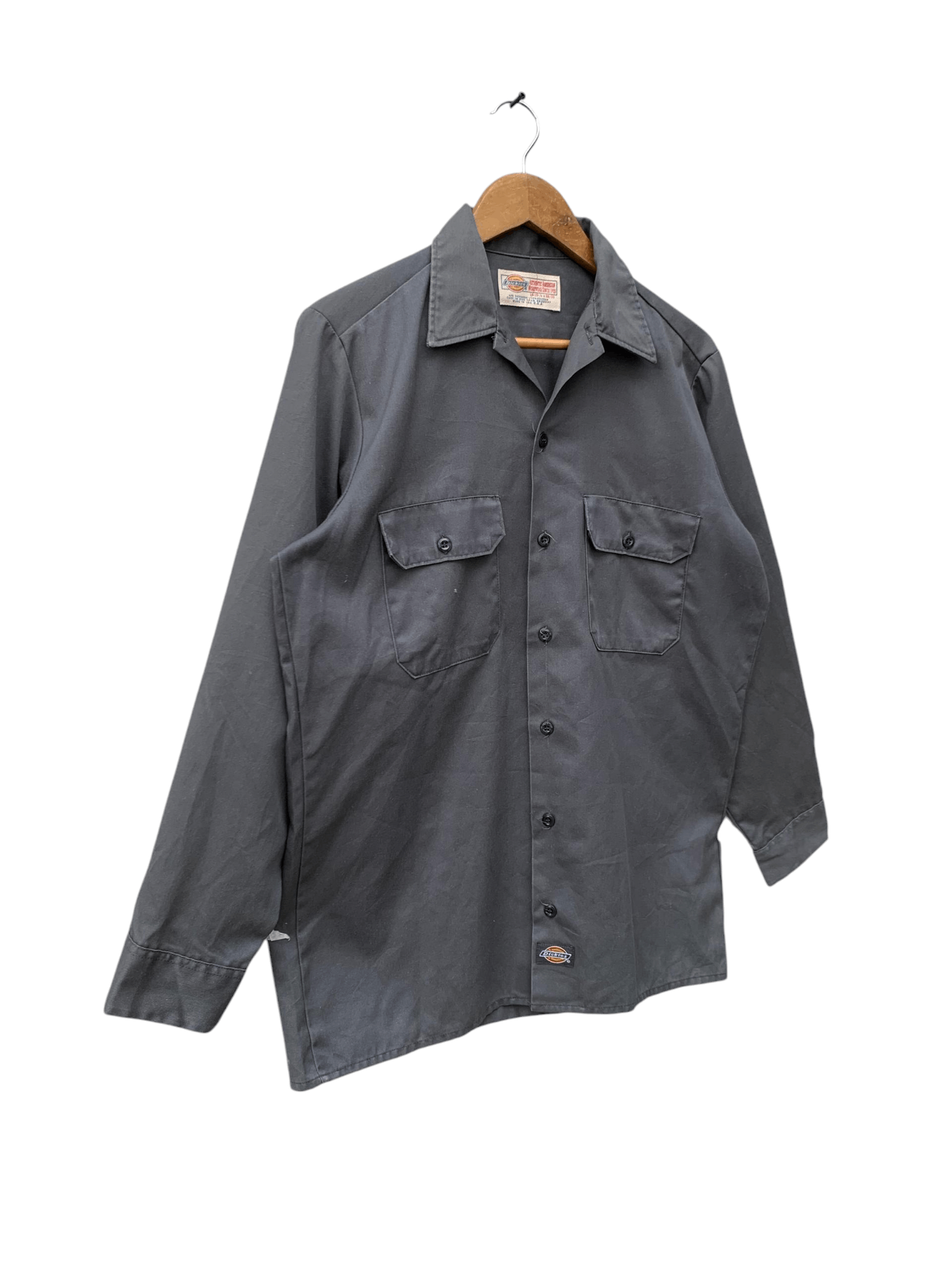 Dickies × Vintage Vintage Dickies Made In Usa Workers Button Shirt Size US M / EU 48-50 / 2 - 3 Thumbnail