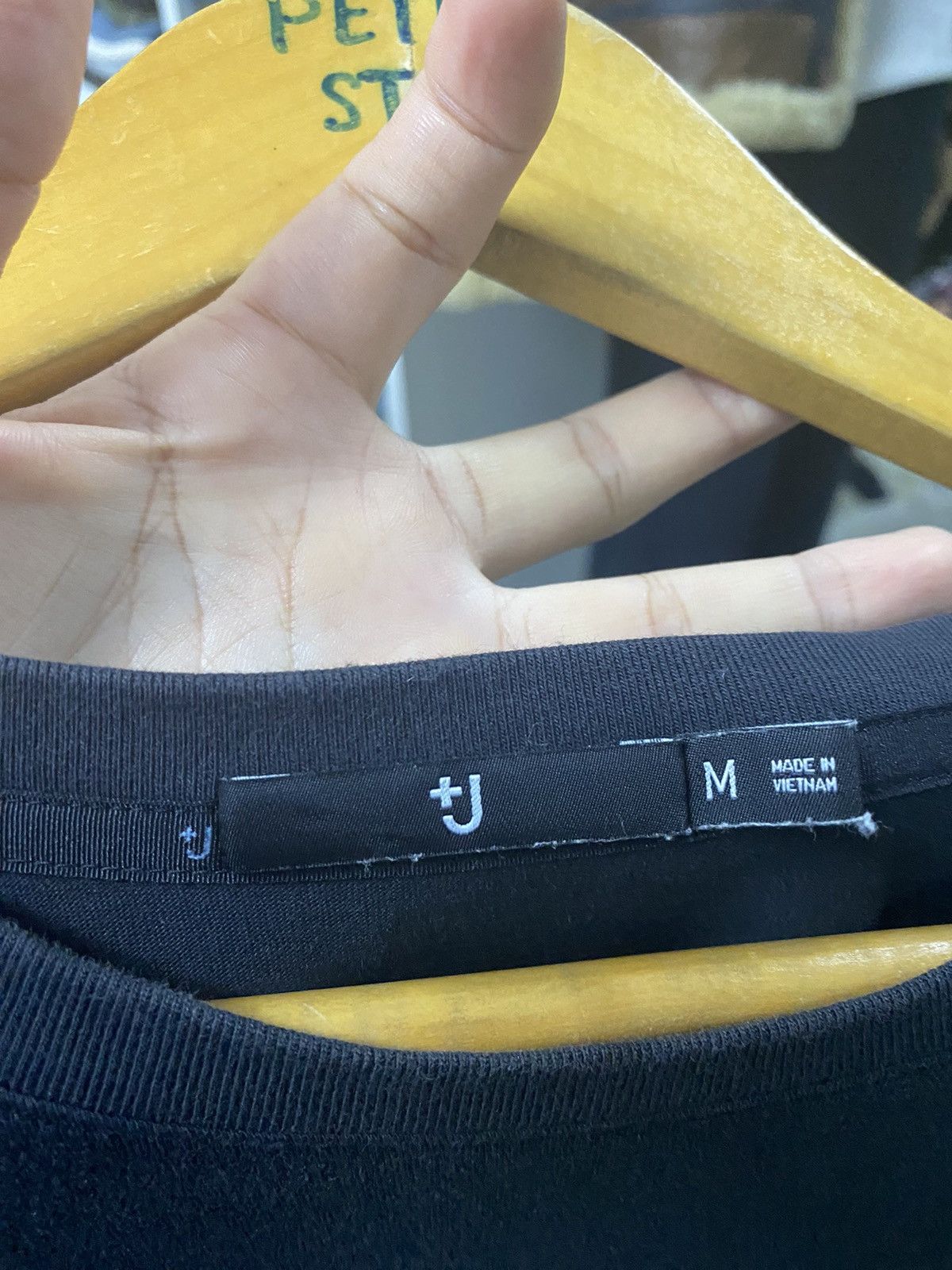 Jil Sander × Uniqlo Jil Sander plan Black Tee Size US M / EU 48-50 / 2 - 9 Thumbnail
