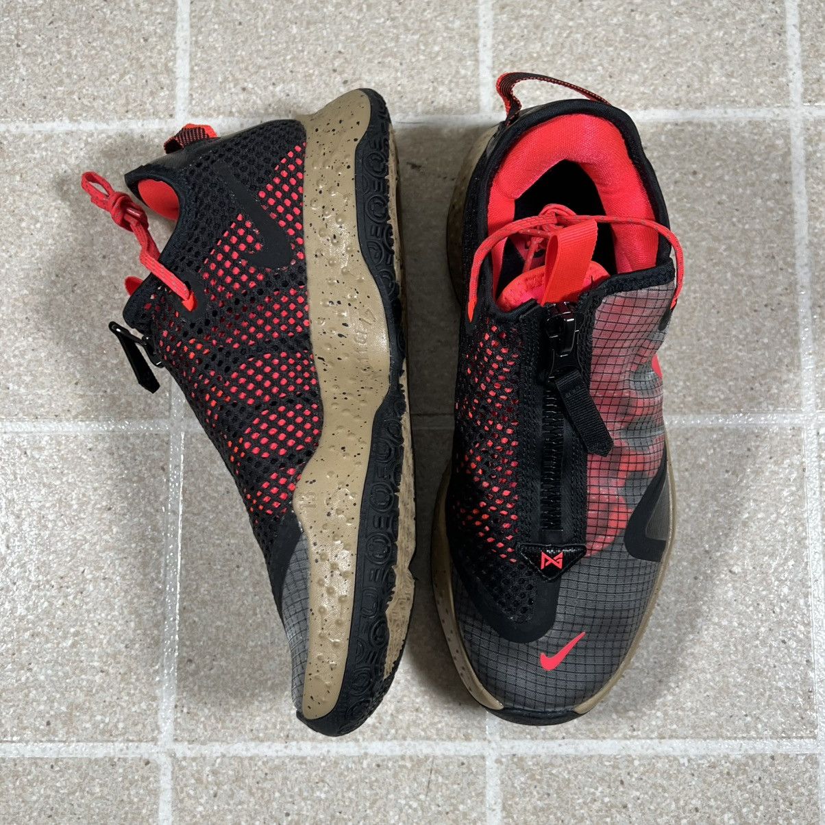 Nike Nike PG4 “PCG” Paul George Basketball Shoes Men 7 Size US 7 / EU 40 - 4 Thumbnail