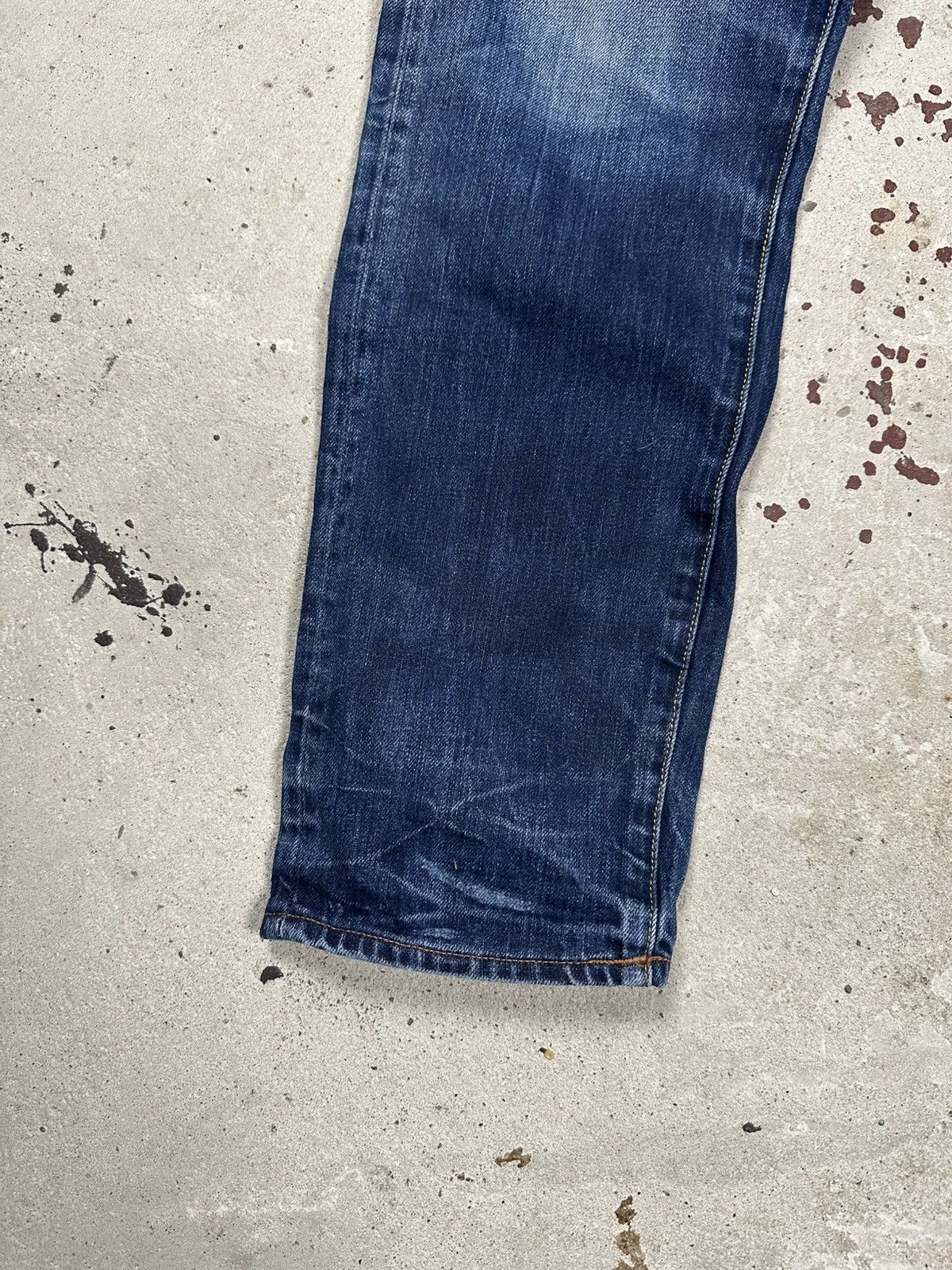 G-Star × Vintage Vintage Y2K G Star Raw 3301 Tapered Washed Denim Pants Jeans Size US 30 / EU 46 - 4 Thumbnail