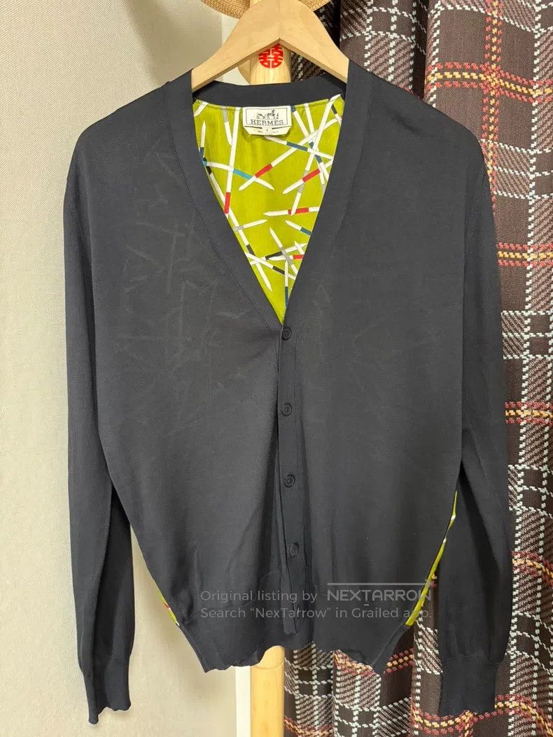 Other Hermes Knit Sweater, 100% Mulberry Silk Size US S / EU 44-46 / 1 - 1 Thumbnail