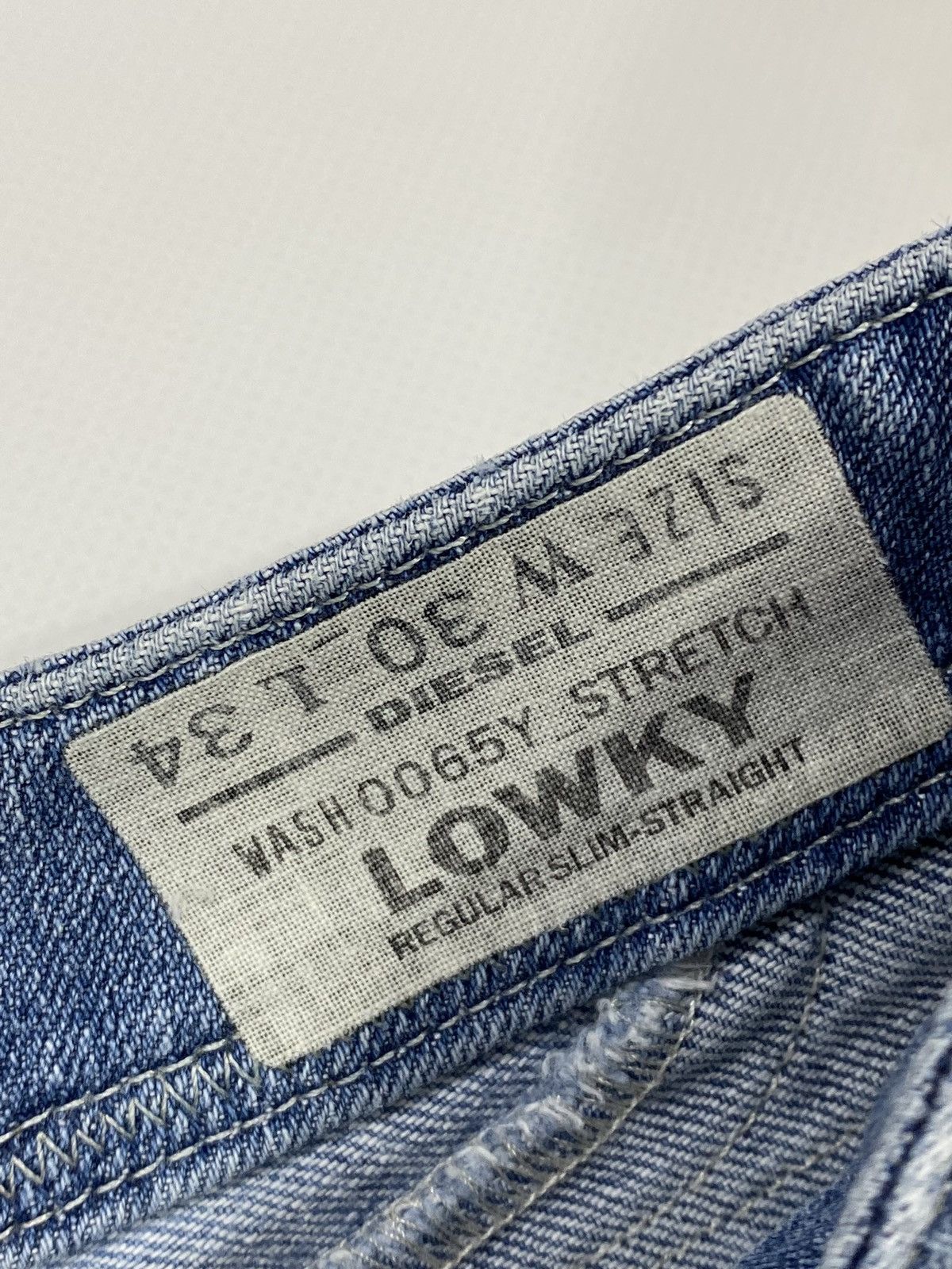 Diesel 🔥LASTDROP🔥 Y2K Diesel Angel Lowky Reg Slim Straight Low Rise Size 30" / US 8 / IT 44 - 20 Thumbnail