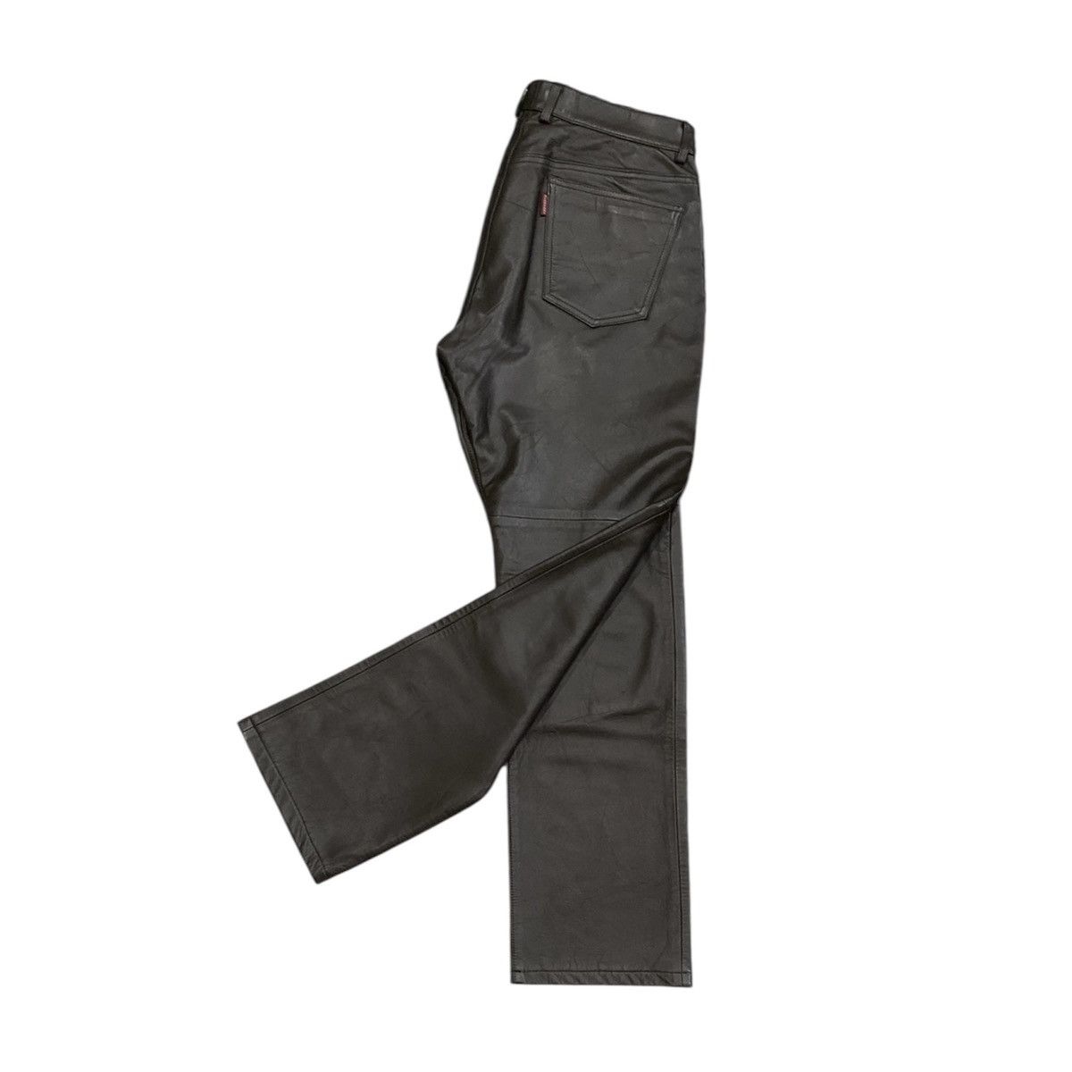Burberry Burberry Black Label England Lamb Leather Pants Size US 31 - 7 Thumbnail