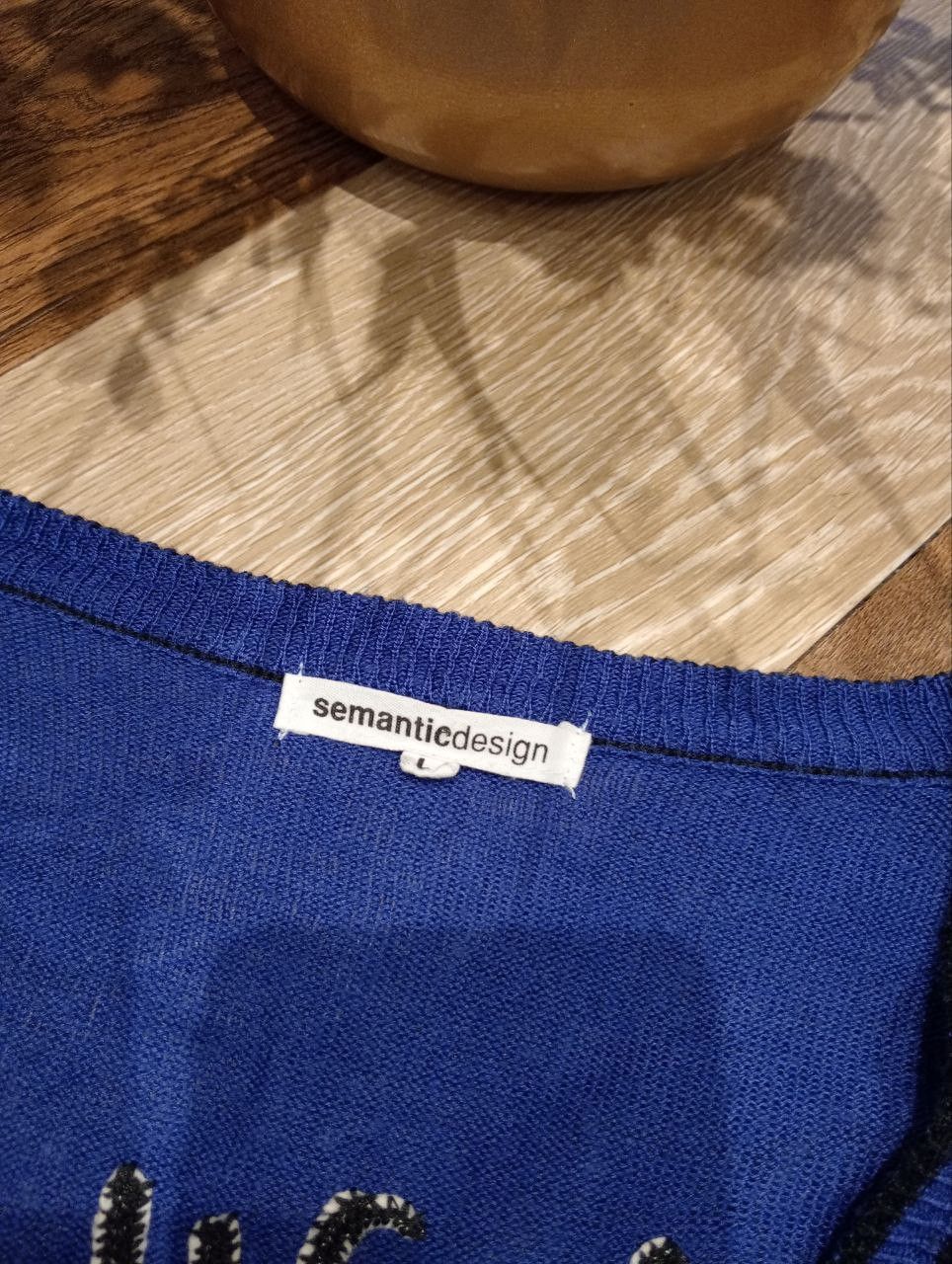 semanticdesign SEMANTIC DESIGN JAPAN CARDIGAN - SIZE L Size US L / EU 52-54 / 3 - 6 Thumbnail