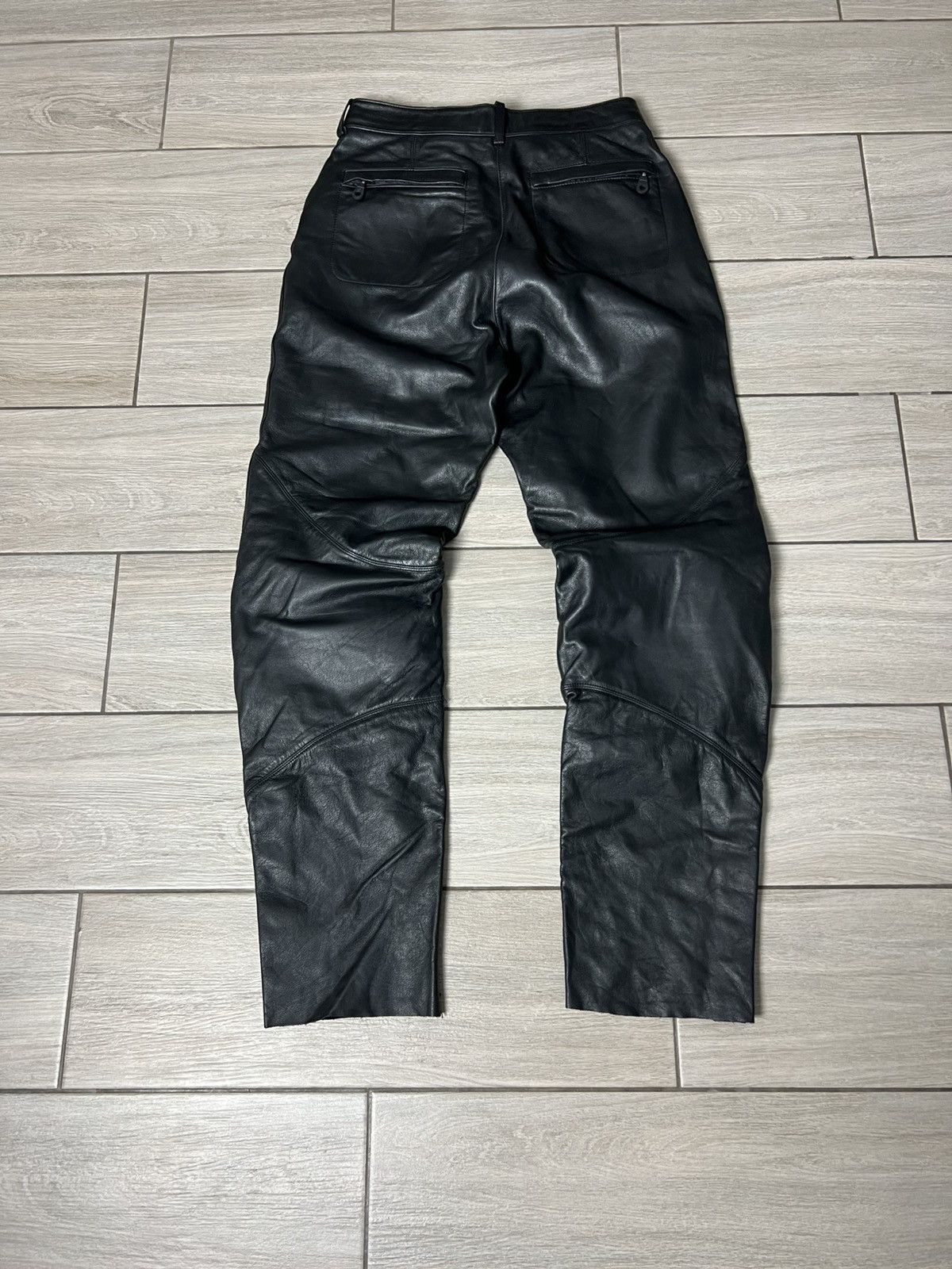 Harley Davidson Vintage Harley Davidson Leather Pants Racing Moto Size 40" / US 18 - 10 Thumbnail