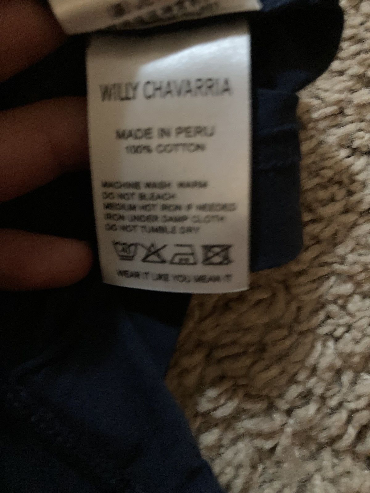 Willy Chavarria AW17 Willy Chavarria Sexual Being Split Football 2017 Cut Size US M / EU 48-50 / 2 - 8 Thumbnail