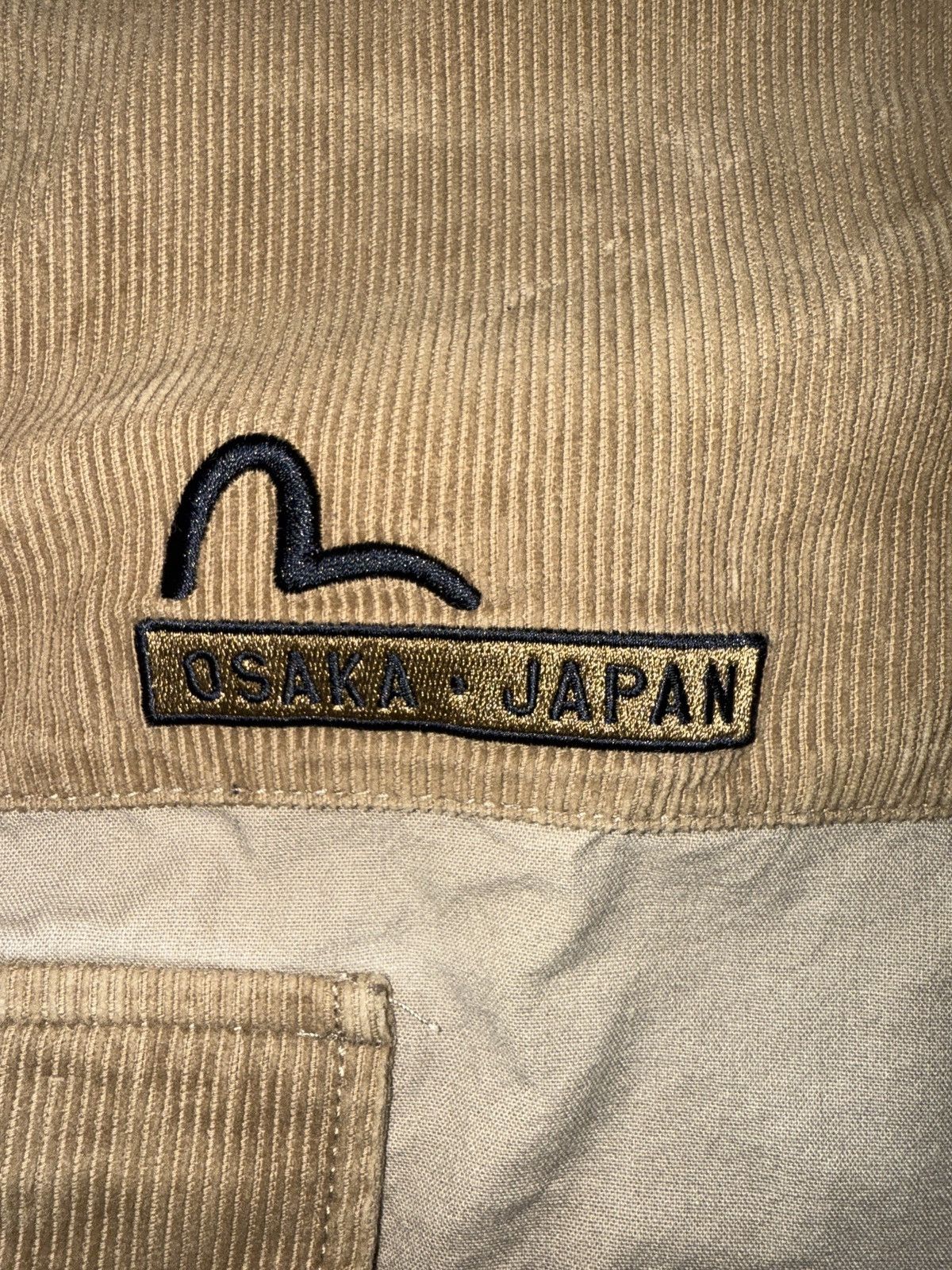 Evisu Evisu Cargo Half Corduroy Pants Size US 34 / EU 50 - 15 Thumbnail