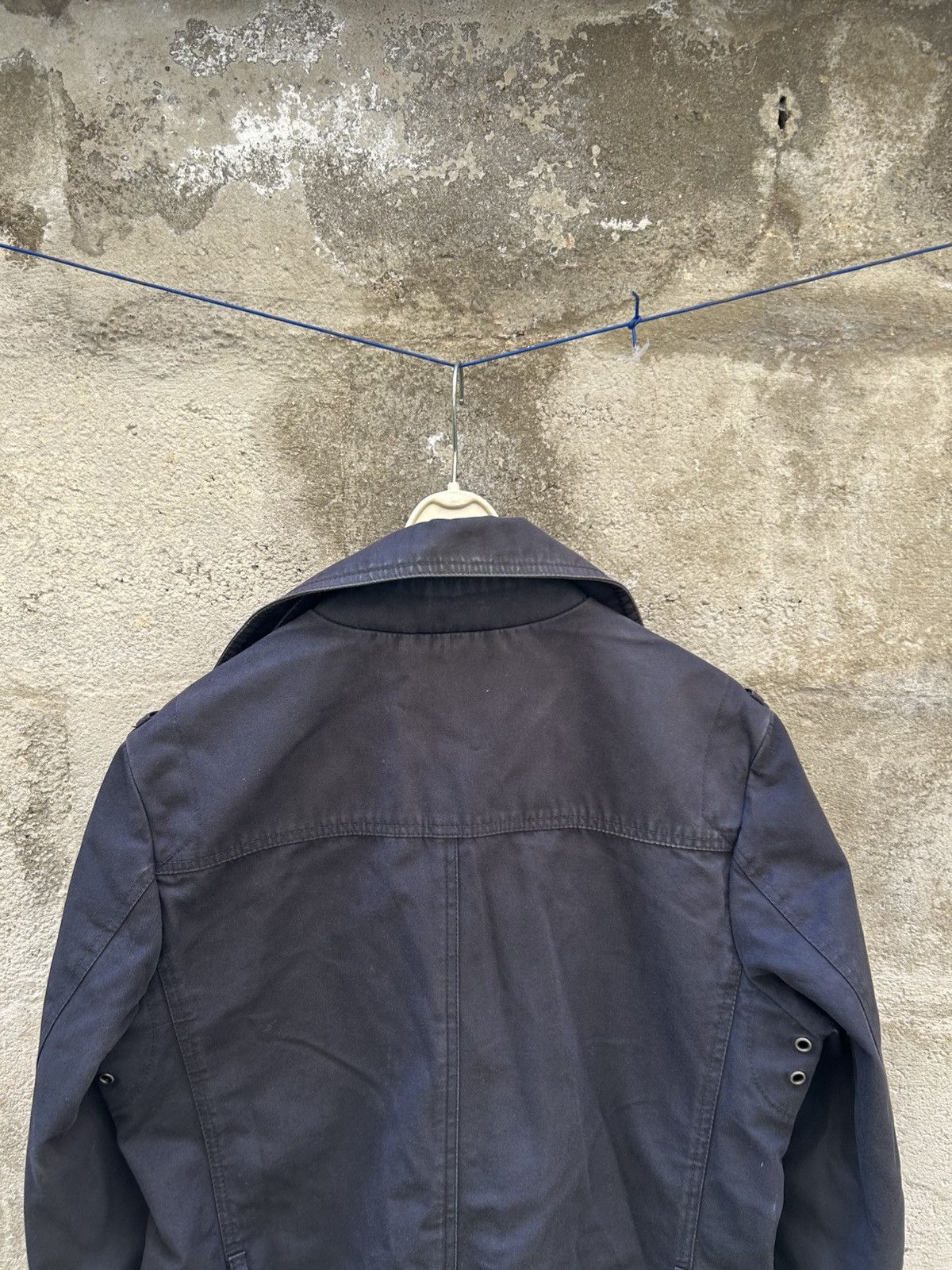 Diesel Diesel black Multipocket Zipper Trench Coat avant garde stil Size M / US 6-8 / IT 42-44 - 15 Thumbnail