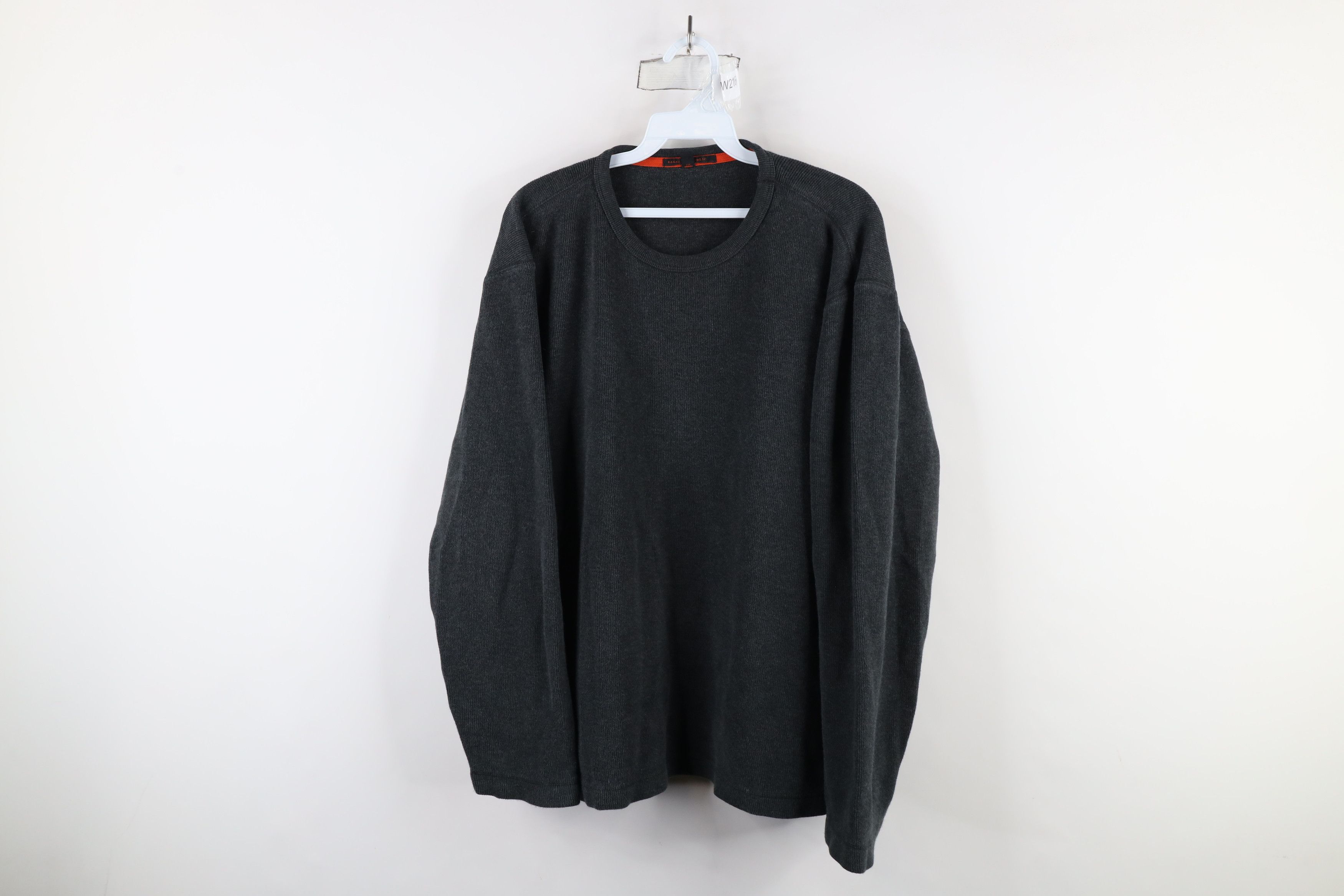 Banana Republic × Vintage Vintage Y2K 2003 Banana Republic Ribbed Long Sleeve T-Shirt Size US L / EU 52-54 / 3 - 1 Thumbnail
