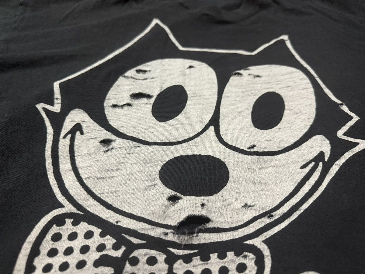 Vintage Vintage 90s Super Thrashed Felix the Cat T Shirt Size US XL / EU 56 / 4 - 7 Thumbnail