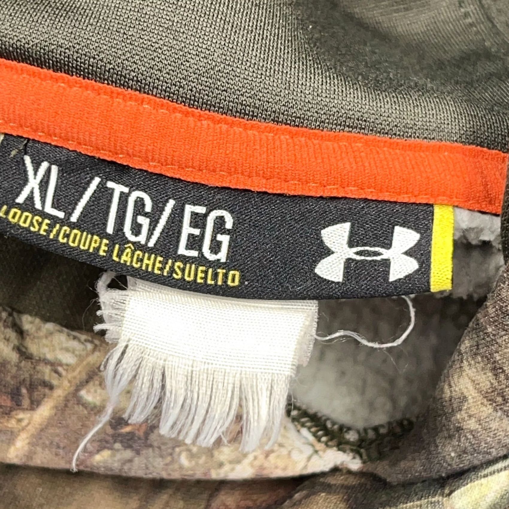 Under Armour Under armour Shirt Mens XL Brown Camo Hoodie Men Realtree Break Loose Fit Sweatshirt Hunt Size US XL / EU 56 / 4 - 4 Thumbnail
