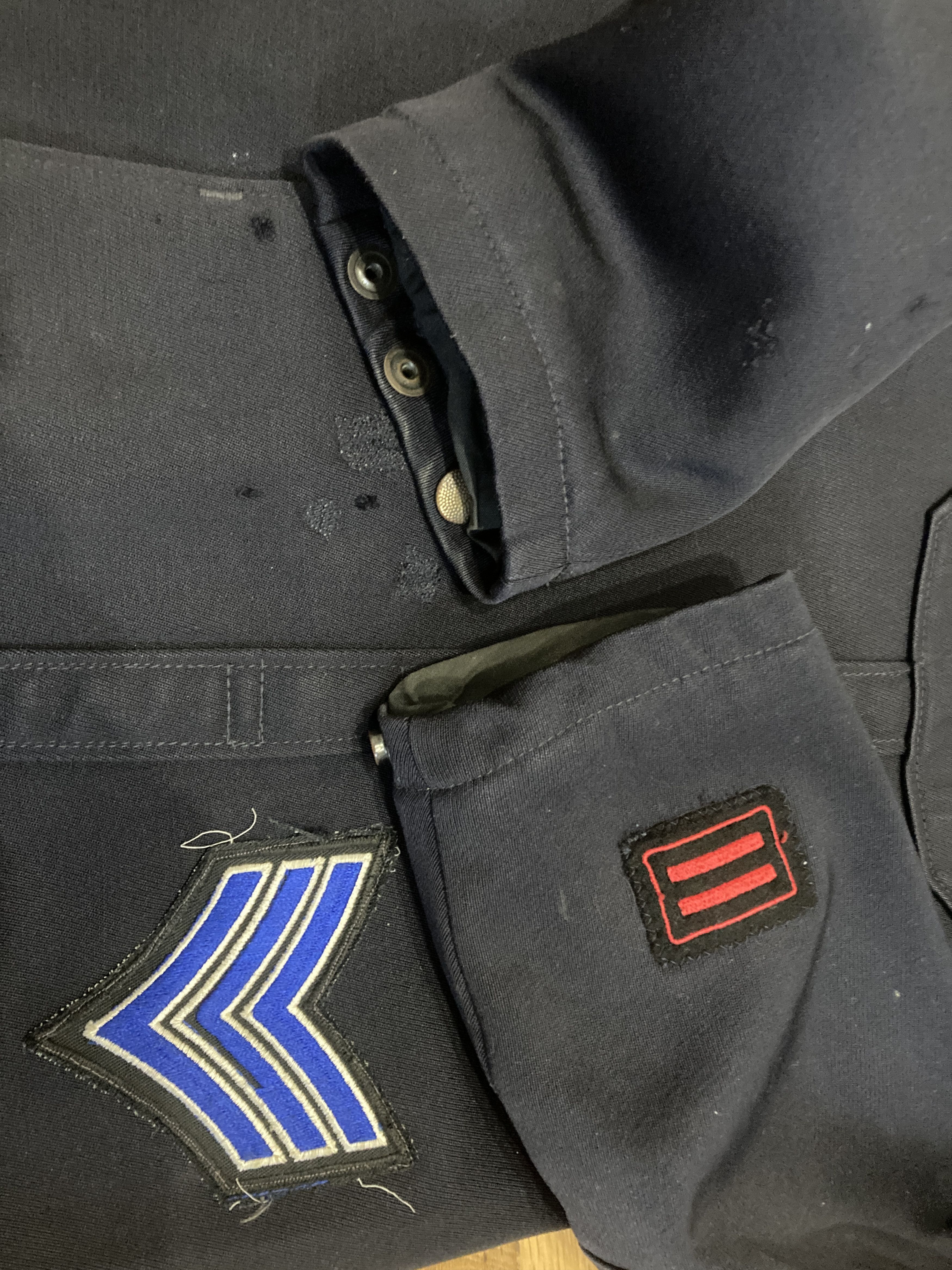 Vintage uniform jacket from 1984 Size US L / EU 52-54 / 3 - 2 Thumbnail