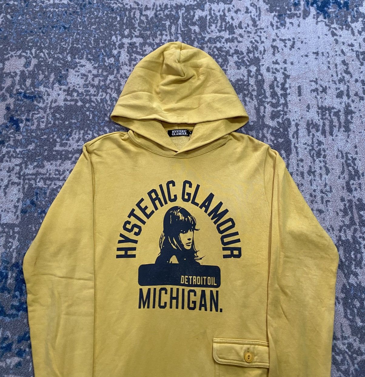 Hysteric glamour detroit oil michigan hoodie