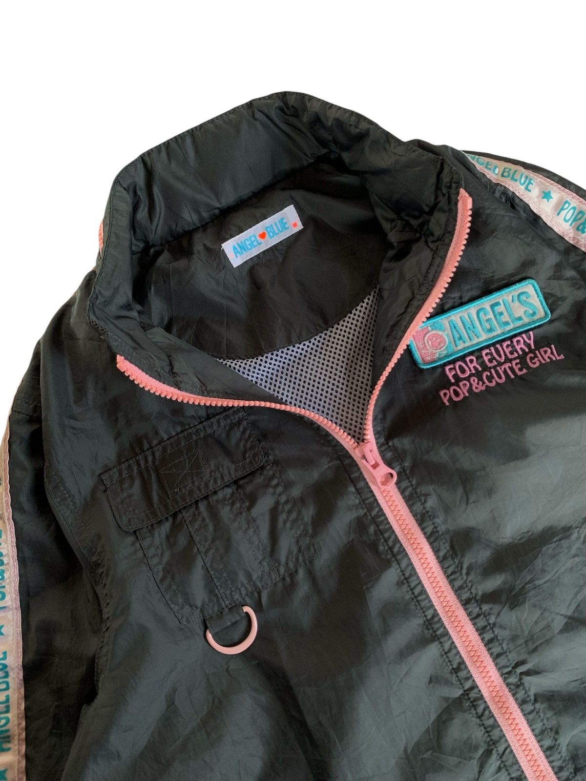 Angel Blue 00s Angel blue pop &cute japanese Y2k trackjacket Size US M / EU 48-50 / 2 - 5 Thumbnail