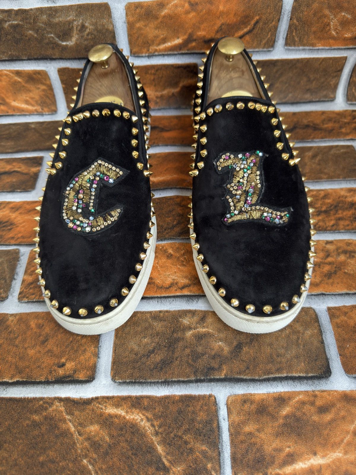 Christian Louboutin Spike boat flats Size US 10.5 / EU 43-44 - 5 Thumbnail