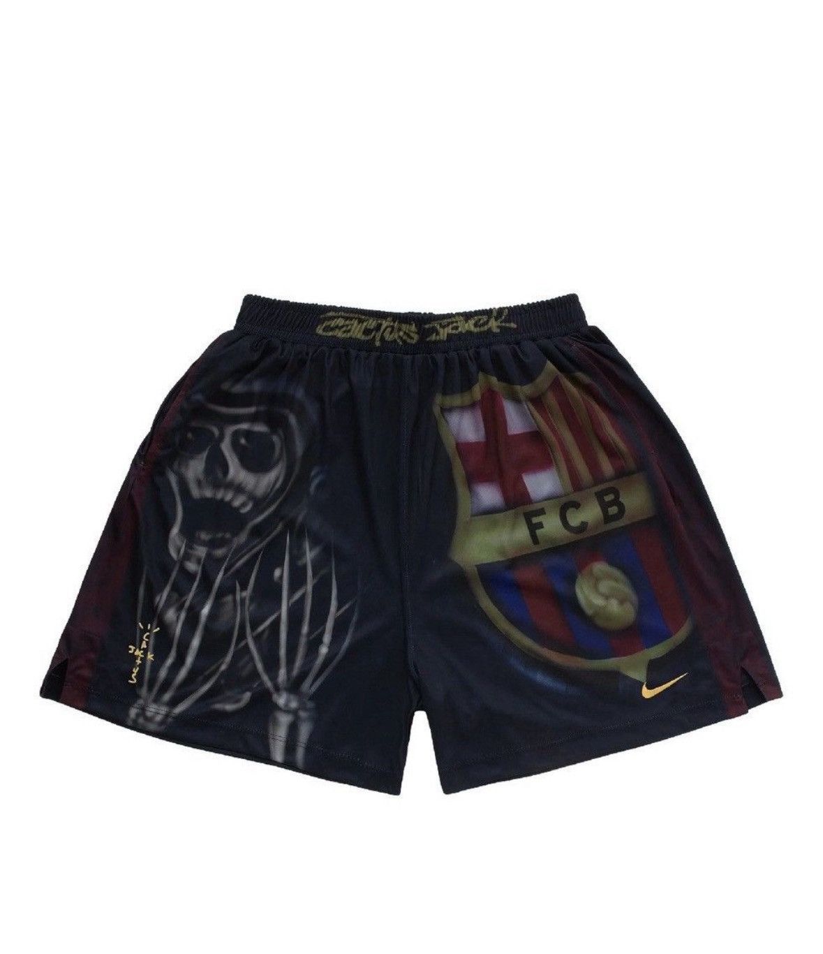 Nike × Travis Scott Cactus Jack FC Barcelona Nike Shorts Size US 36 / EU 52 - 1 Thumbnail