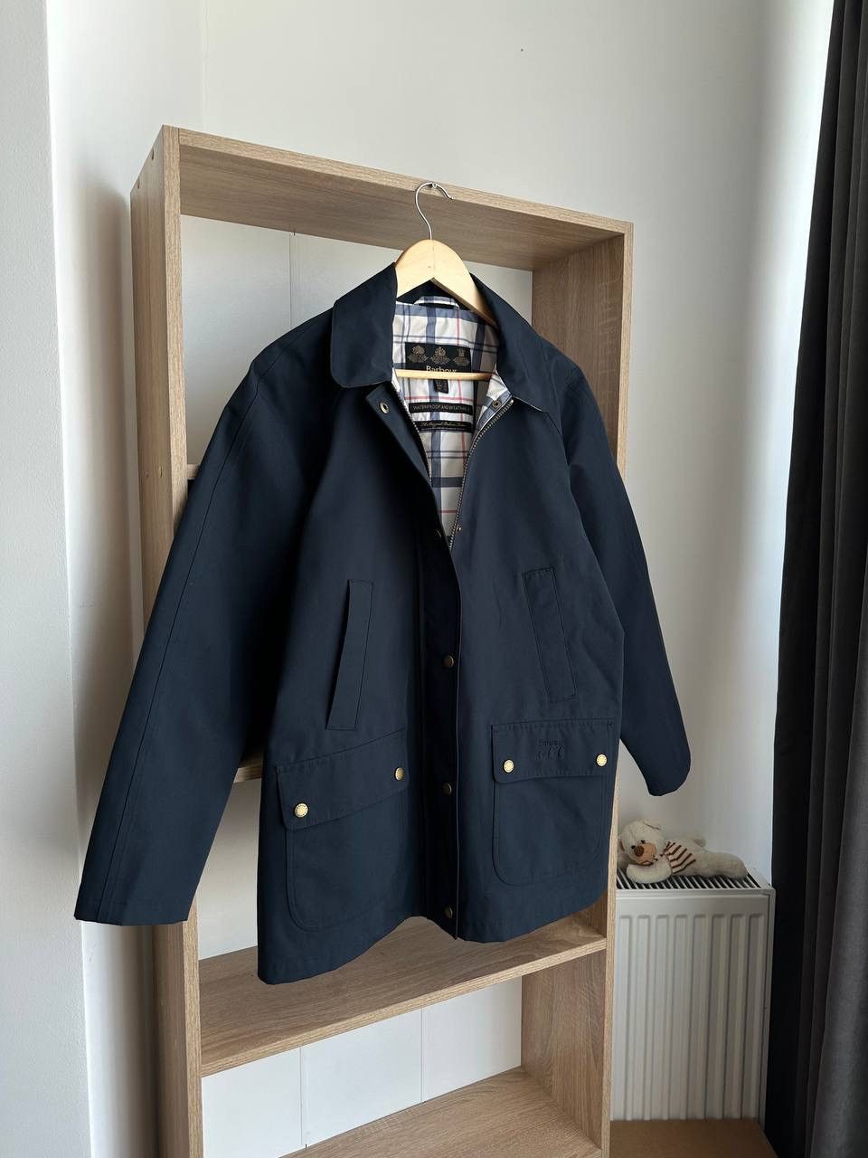 Barbour × Vintage Vintage Barbour Flurry Blue Weather Comfort Jacket Size US M / EU 48-50 / 2 - 13 Thumbnail