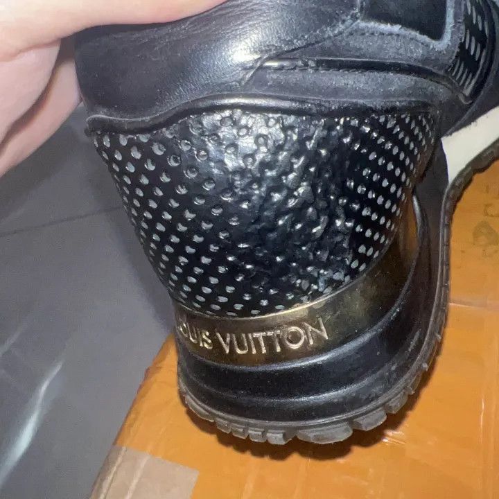Louis Vuitton Louis Vuitton Run Away Black Fashion Sneakers -2508 Size US 4 / IT 34 - 6 Thumbnail