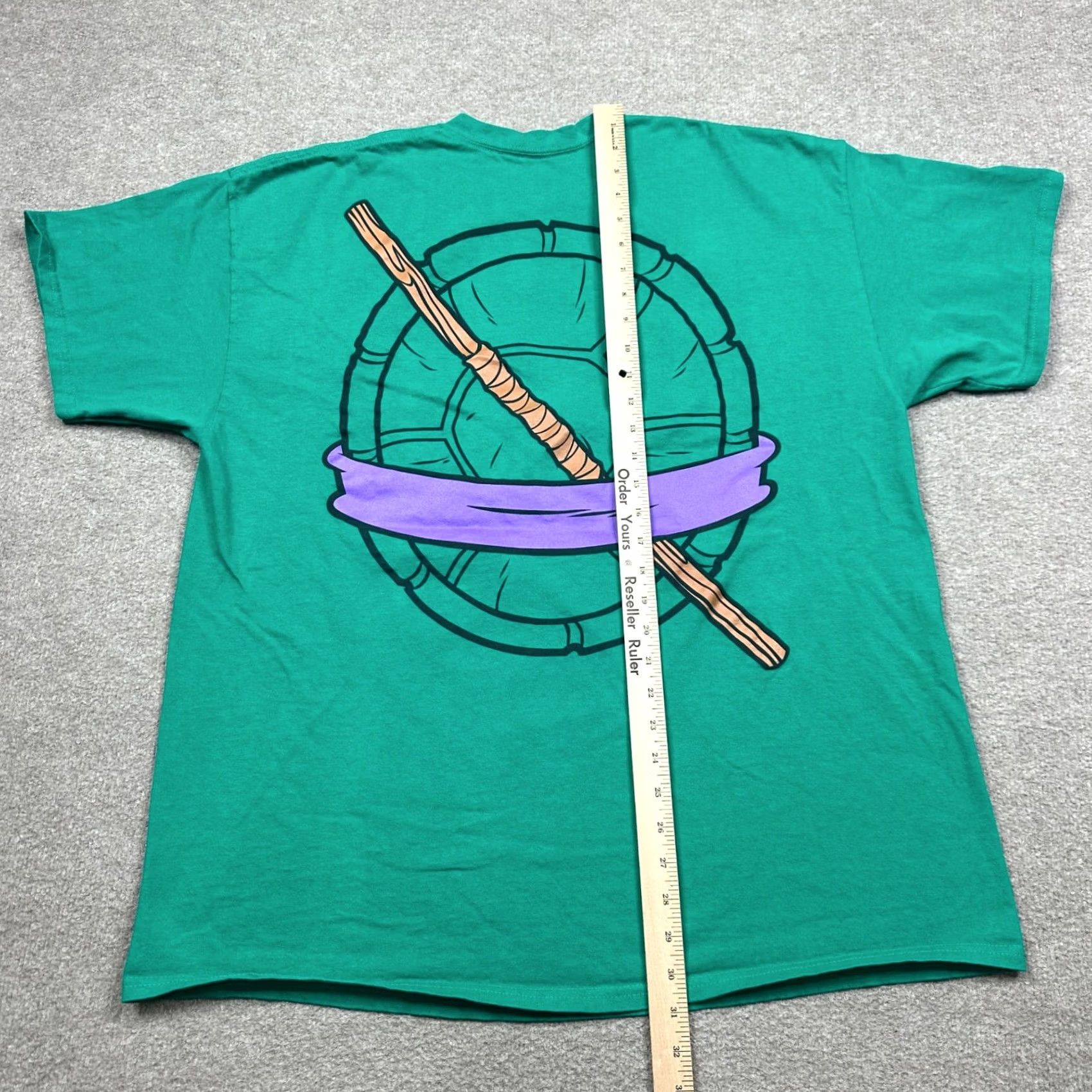Vintage WeLoveFine Teenage Mutant Ninja Turtles T Shirt Mens 2XL XXL Green TMNT Adults Size US XXL / EU 58 / 5 - 5 Thumbnail
