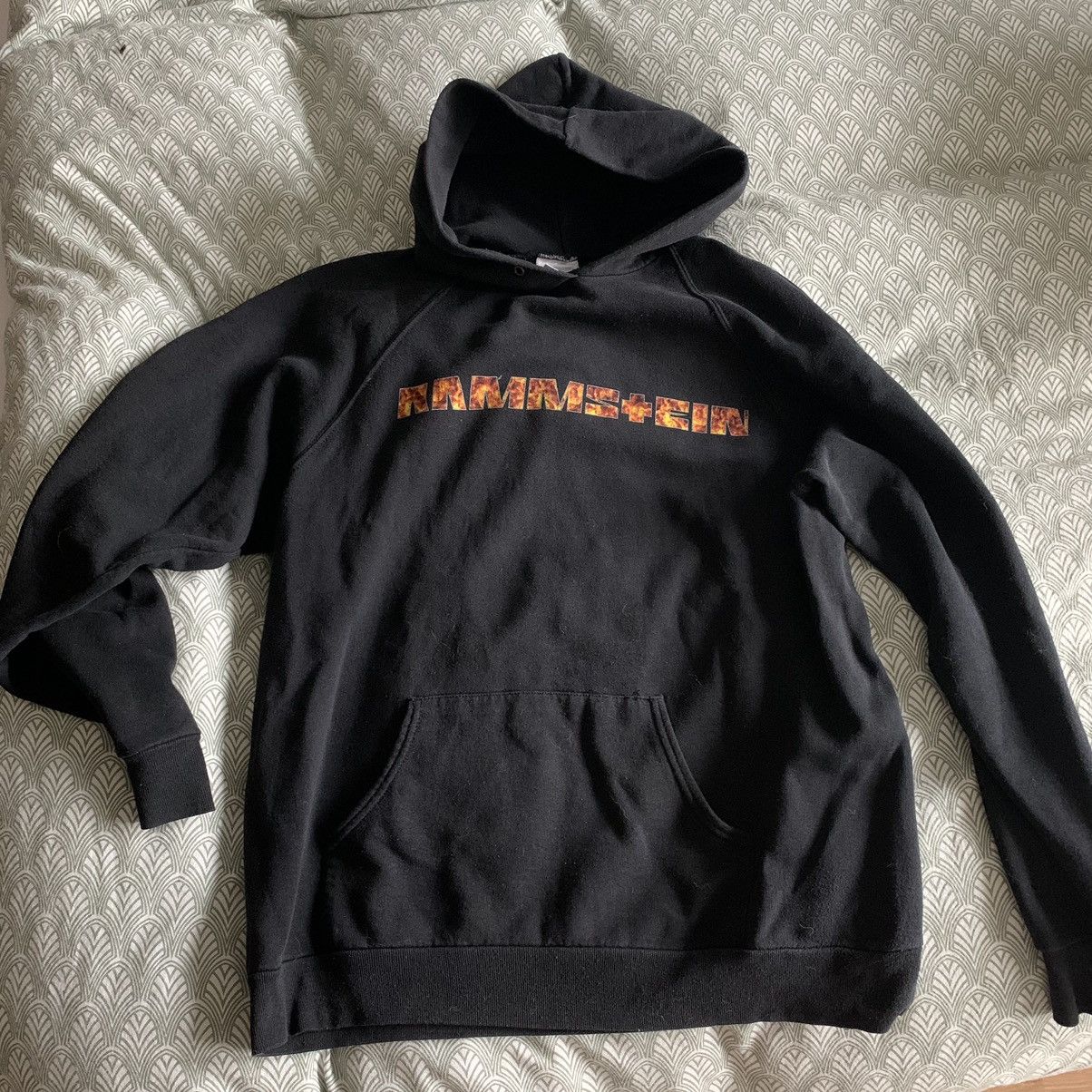 Band Tees × Vintage Rammstein Sehnsucht Hoodie Gr. XL screen stars single face Size US XL / EU 56 / 4 - 1 Thumbnail