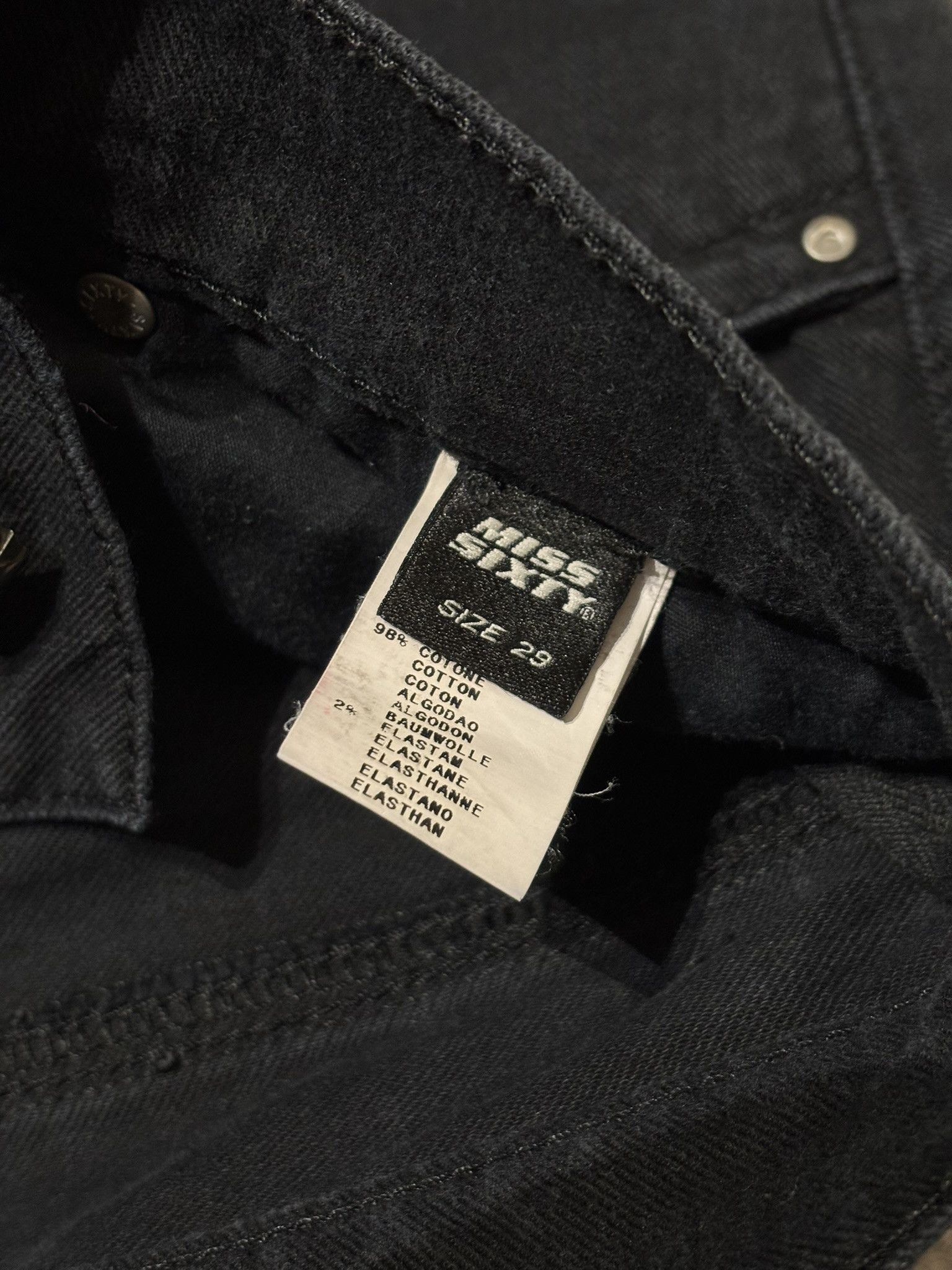 Miss Sixty Miss Sixty Black jeans size 29 Size 29" - 17 Thumbnail