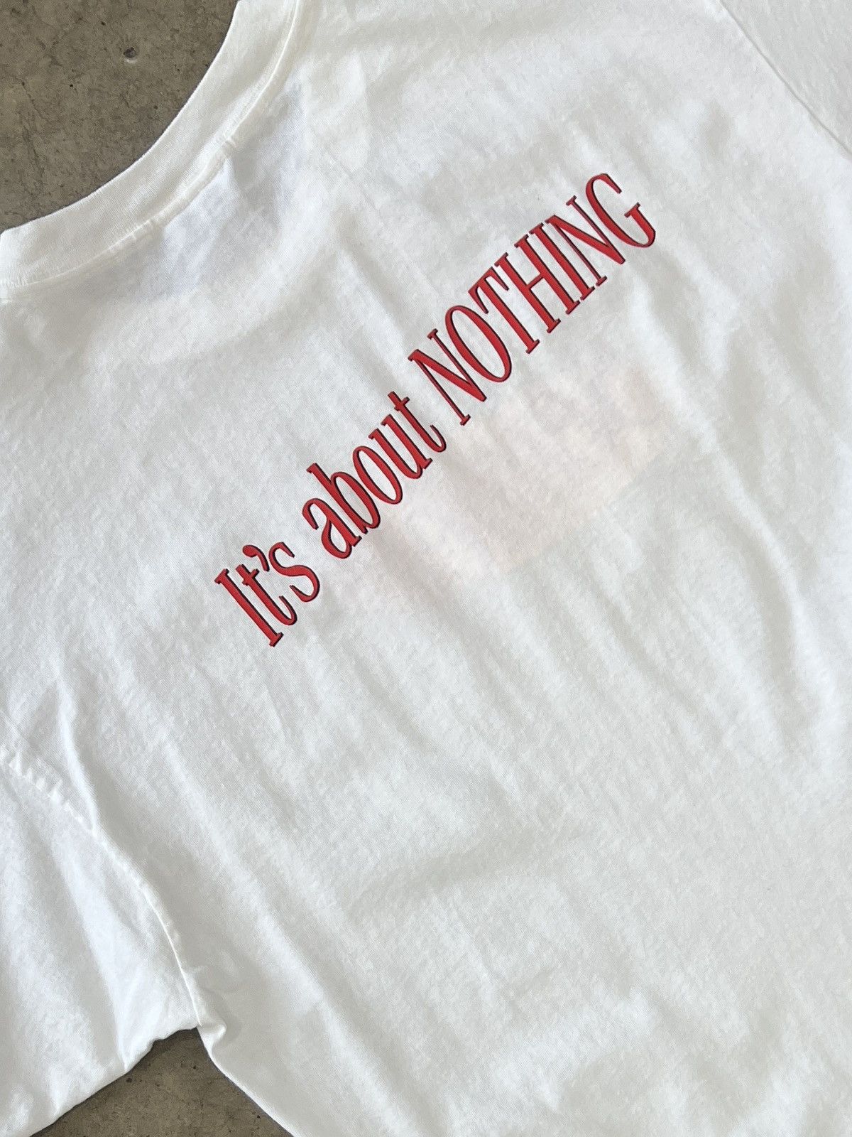 Vintage Vintage Seinfeld Its About Nothing TV Tee XL Size US XL / EU 56 / 4 - 4 Thumbnail