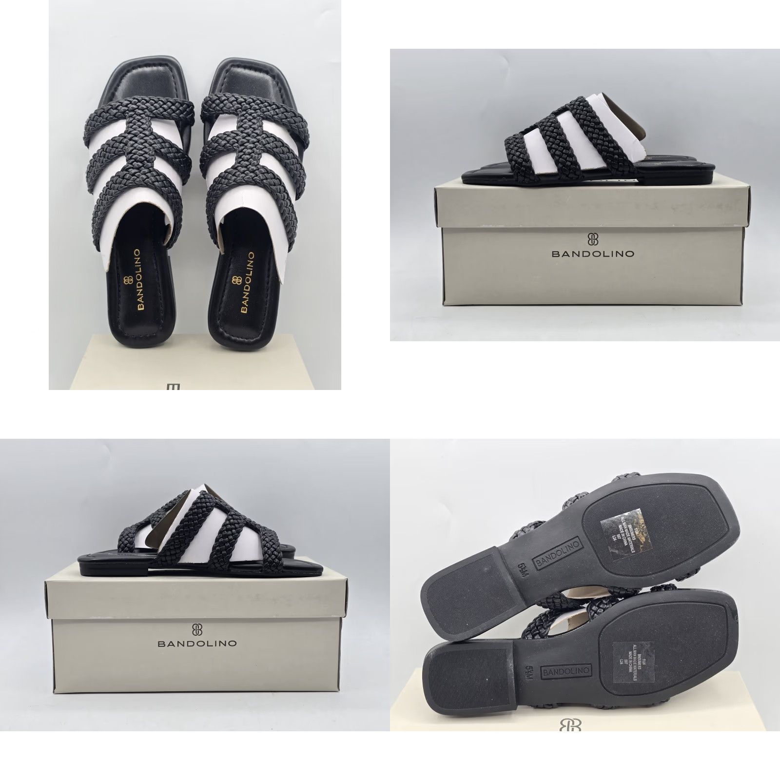 Vintage Bandolino Women’s Sumer 3 Flip Flip Black Sandal 5.5 Sandal Bandolino Women’s Sumer 3 Flip Flip Black Sandal Size 5.5 Size US 6 / IT 36 - 8 Thumbnail