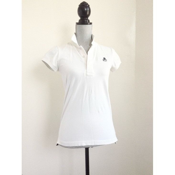 Rugby Ralph Lauren Vintage Ralph Lauren Rugby Skull & Crossbones Polo Shirt Whi Size M / US 6-8 / IT 42-44 - 8 Thumbnail