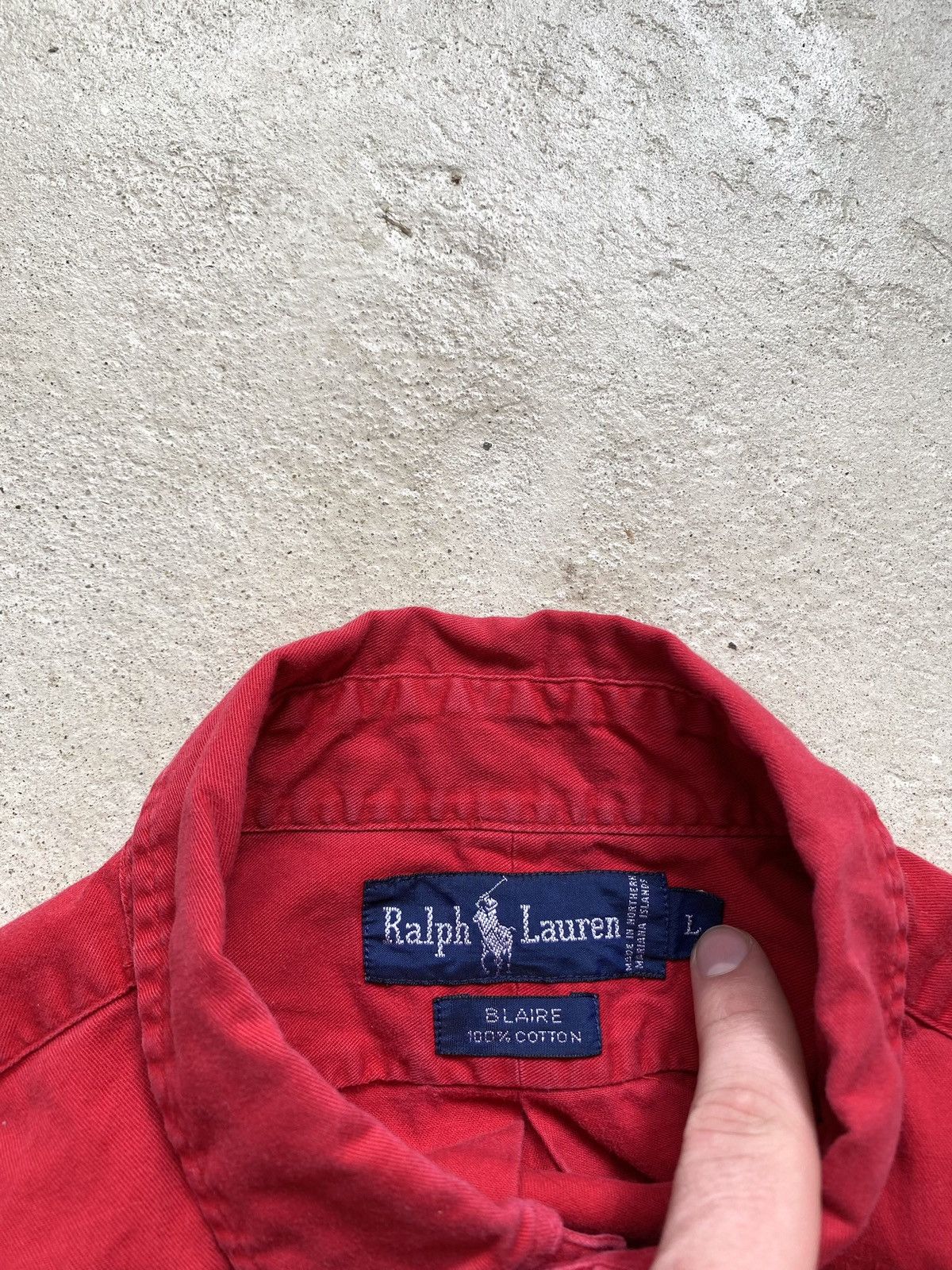 Chaps Ralph Lauren 90’s Vintage Polo Ralph Lauren Denim Shirt Y2K Size US L / EU 52-54 / 3 - 7 Thumbnail