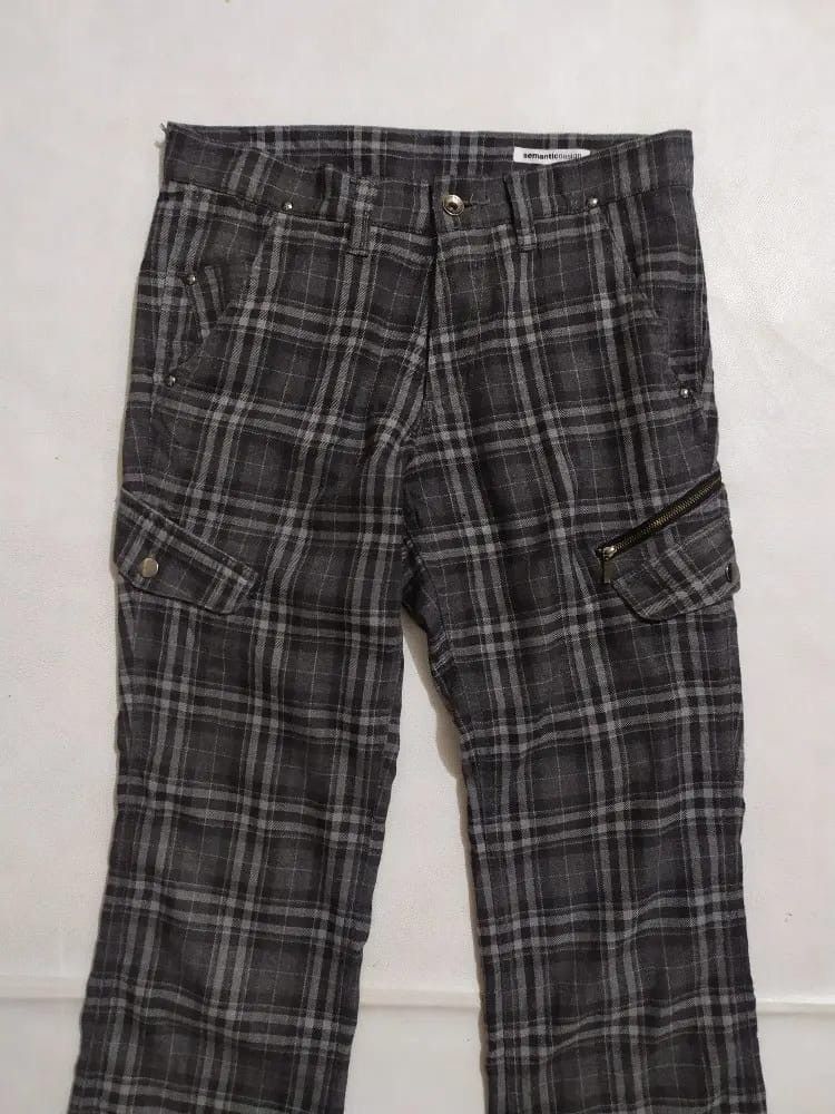 semanticdesign Semantic Design Check Cargo punk bondage Pants Size US 29 - 2 Thumbnail