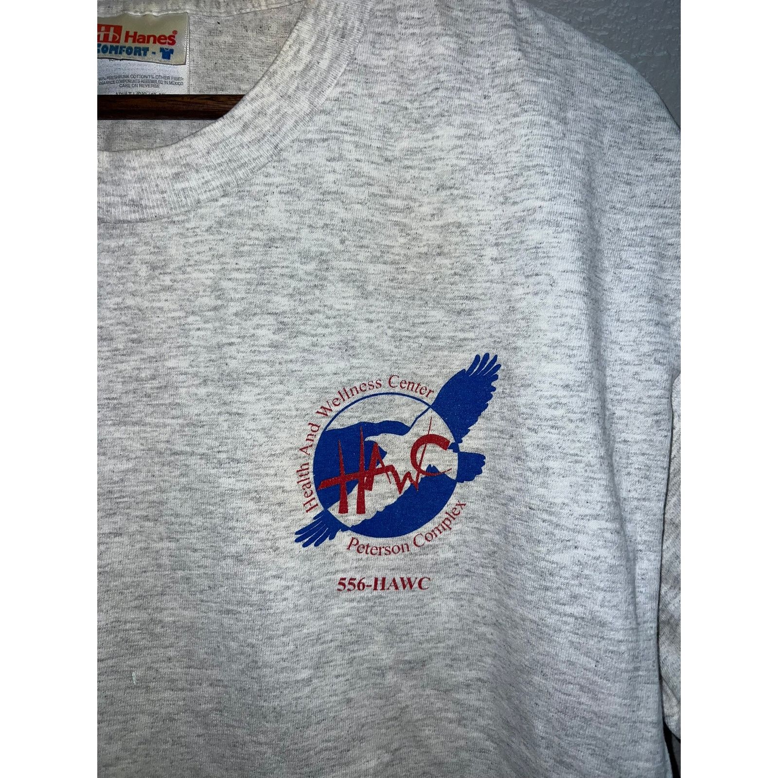 Hanes Vintage Health Wellness Shirt Peterson Complex HAWX 556 Tee Size US L / EU 52-54 / 3 - 3 Thumbnail