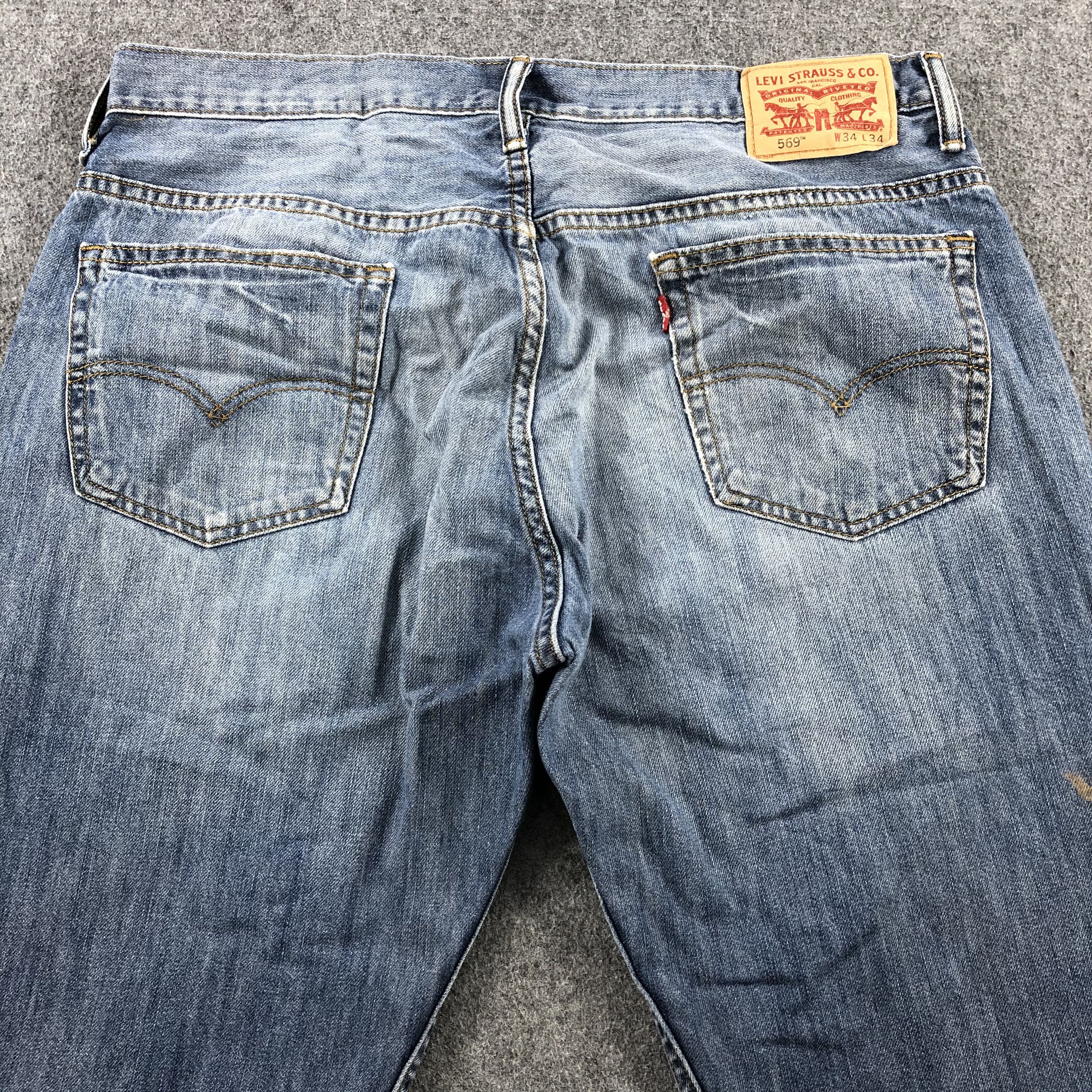 Levi's × Vintage Vintage Blue Wash Levis 569 Jeans-JM1843 Size US 36 / EU 52 - 4 Thumbnail