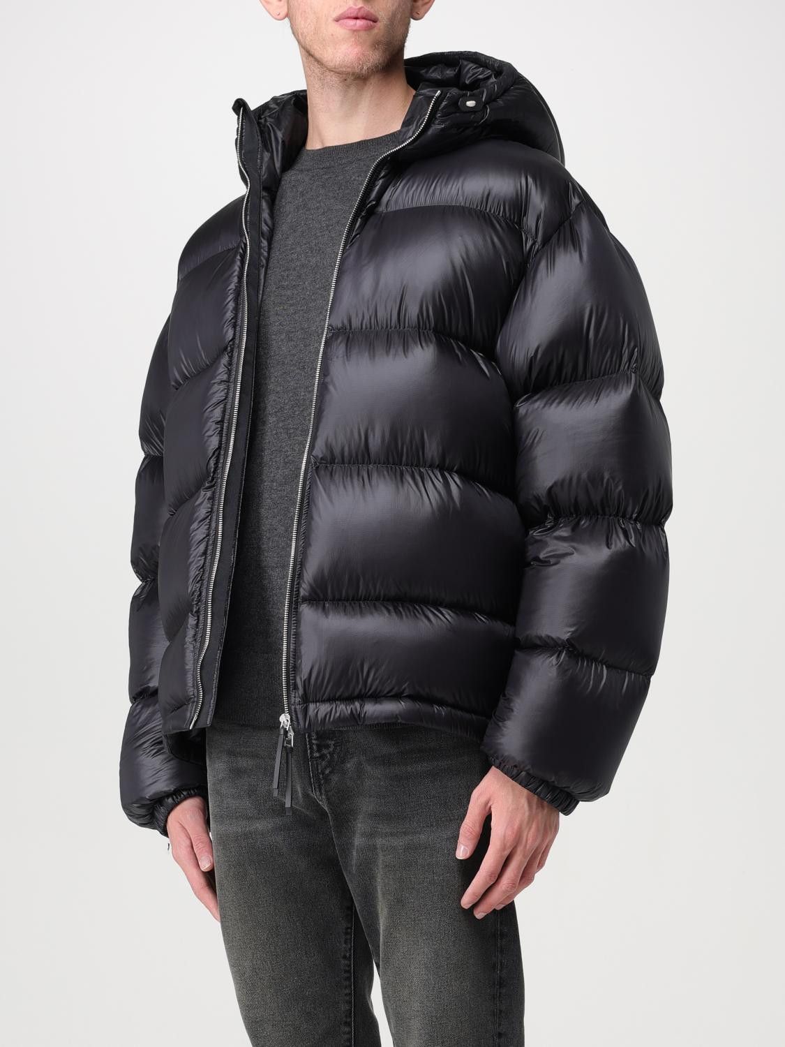 Jil Sander o1mt1gz0426 Hooded Jacket in Black Size US S / EU 44-46 / 1 - 4 Thumbnail