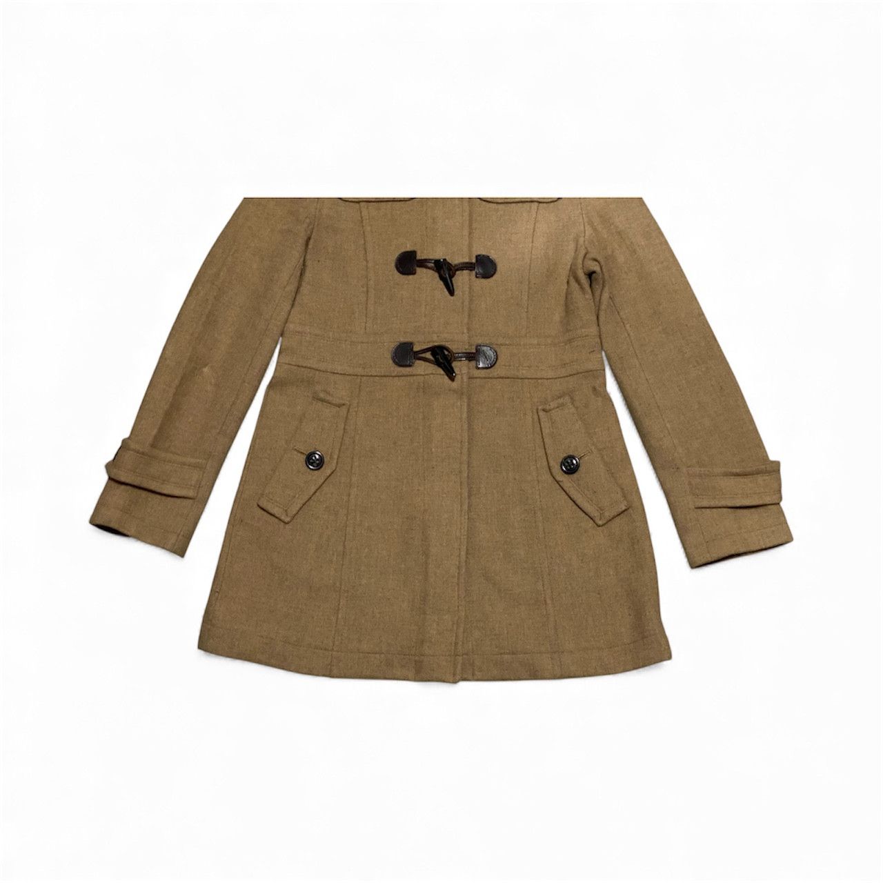 Burberry Blue Label Novacheck Lining Duffel Wool Jacket