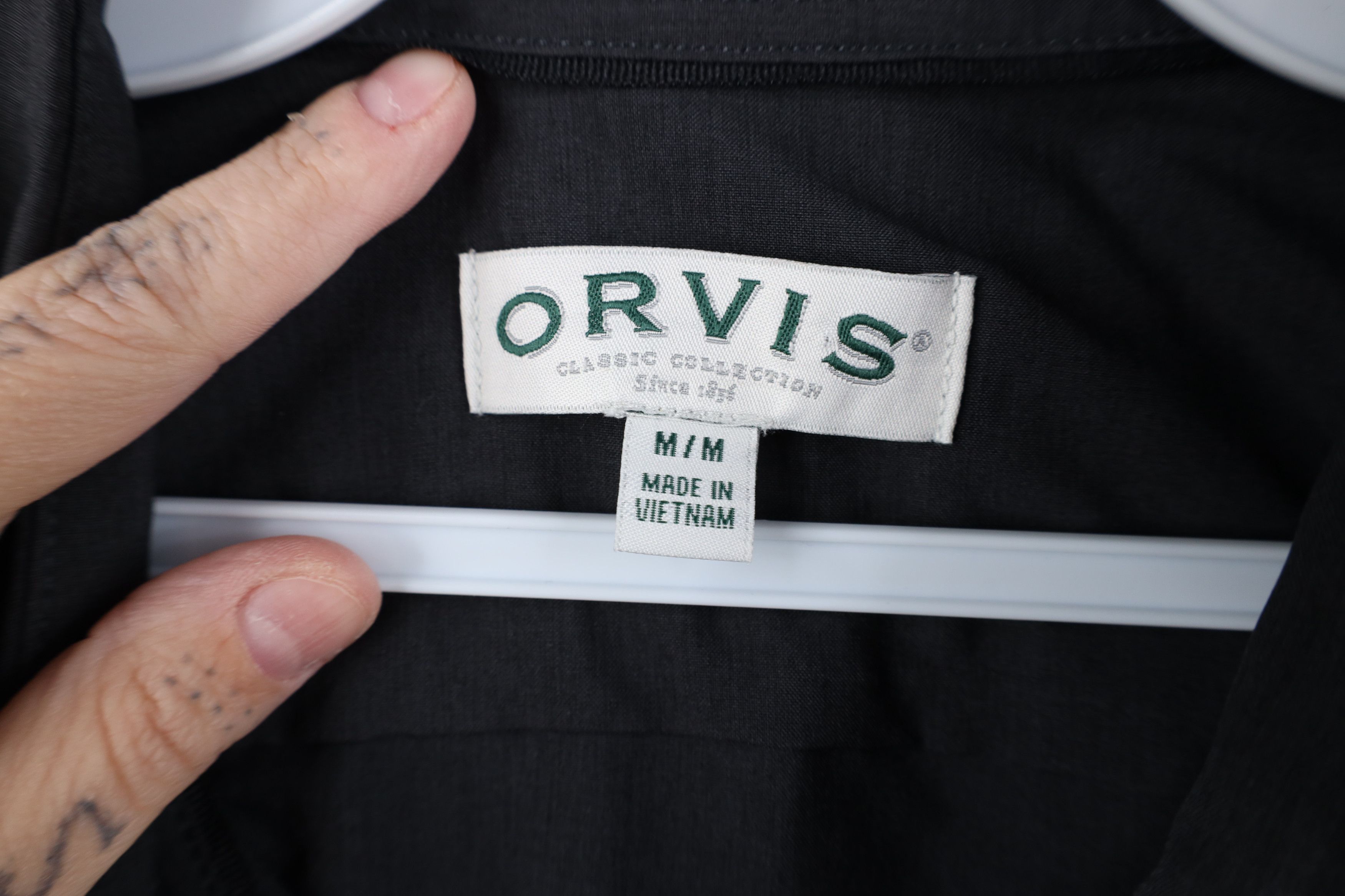 Orvis New Orvis Short Sleeve Trekking Hiking Collared Button Shirt Size US M / EU 48-50 / 2 - 9 Thumbnail