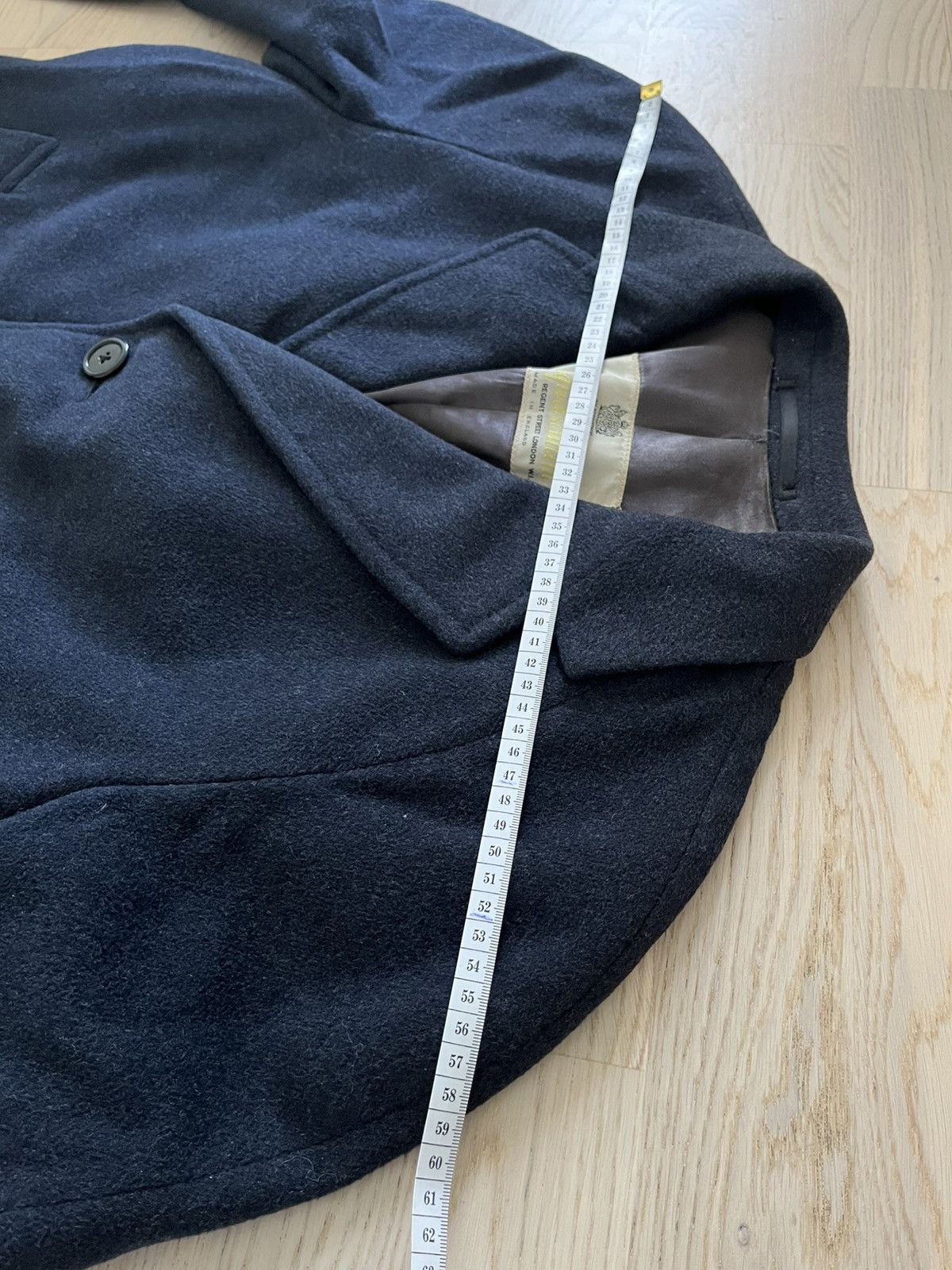 Aquascutum Luxury Men’s Coat Aquascutum – 100% Pure Lambswool Vintage Size US XL / EU 56 / 4 - 11 Thumbnail