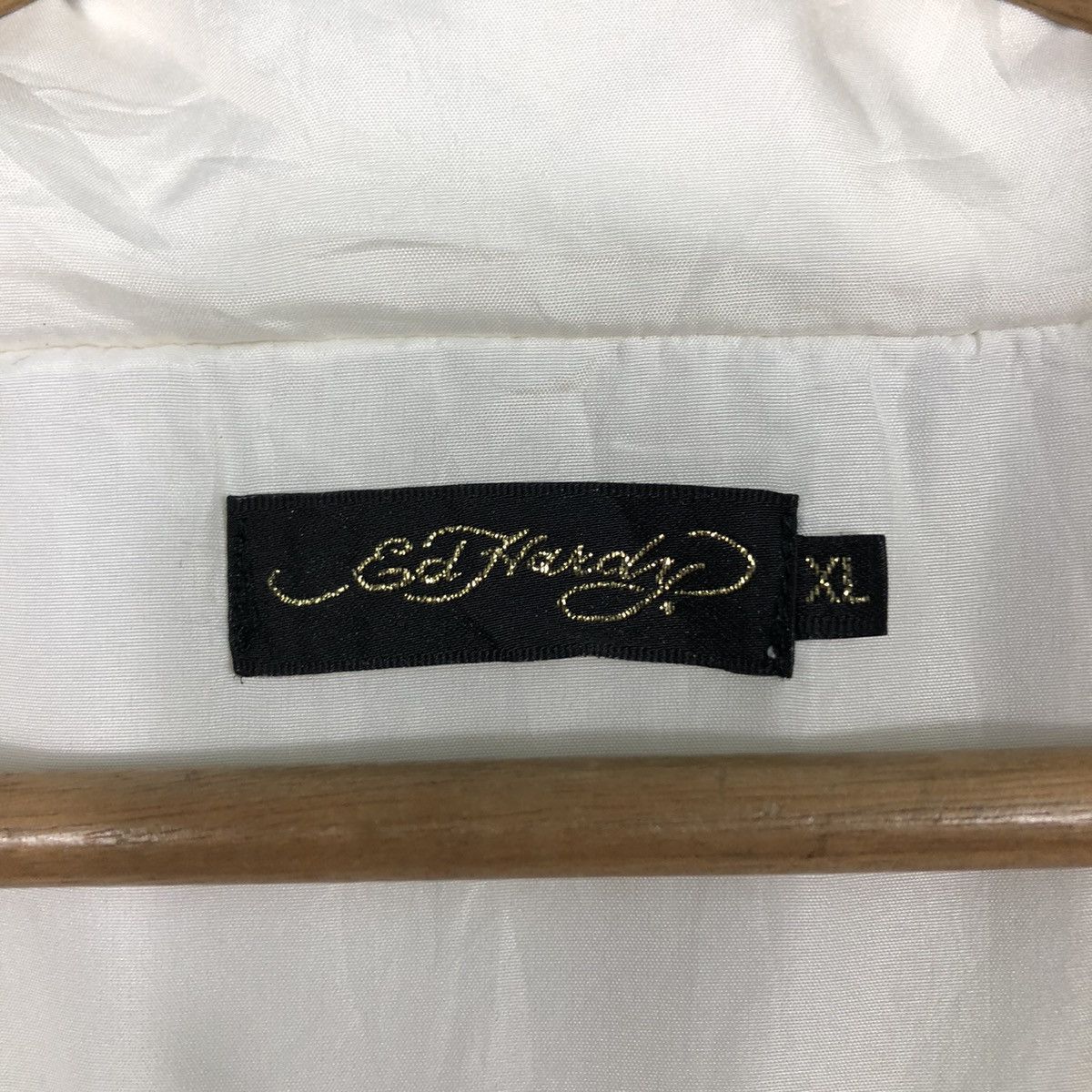 Japanese Brand 📌Vintage Zipper Jacket Ed Hardy Big Logo Design Embroidered Size US XL / EU 56 / 4 - 20 Thumbnail