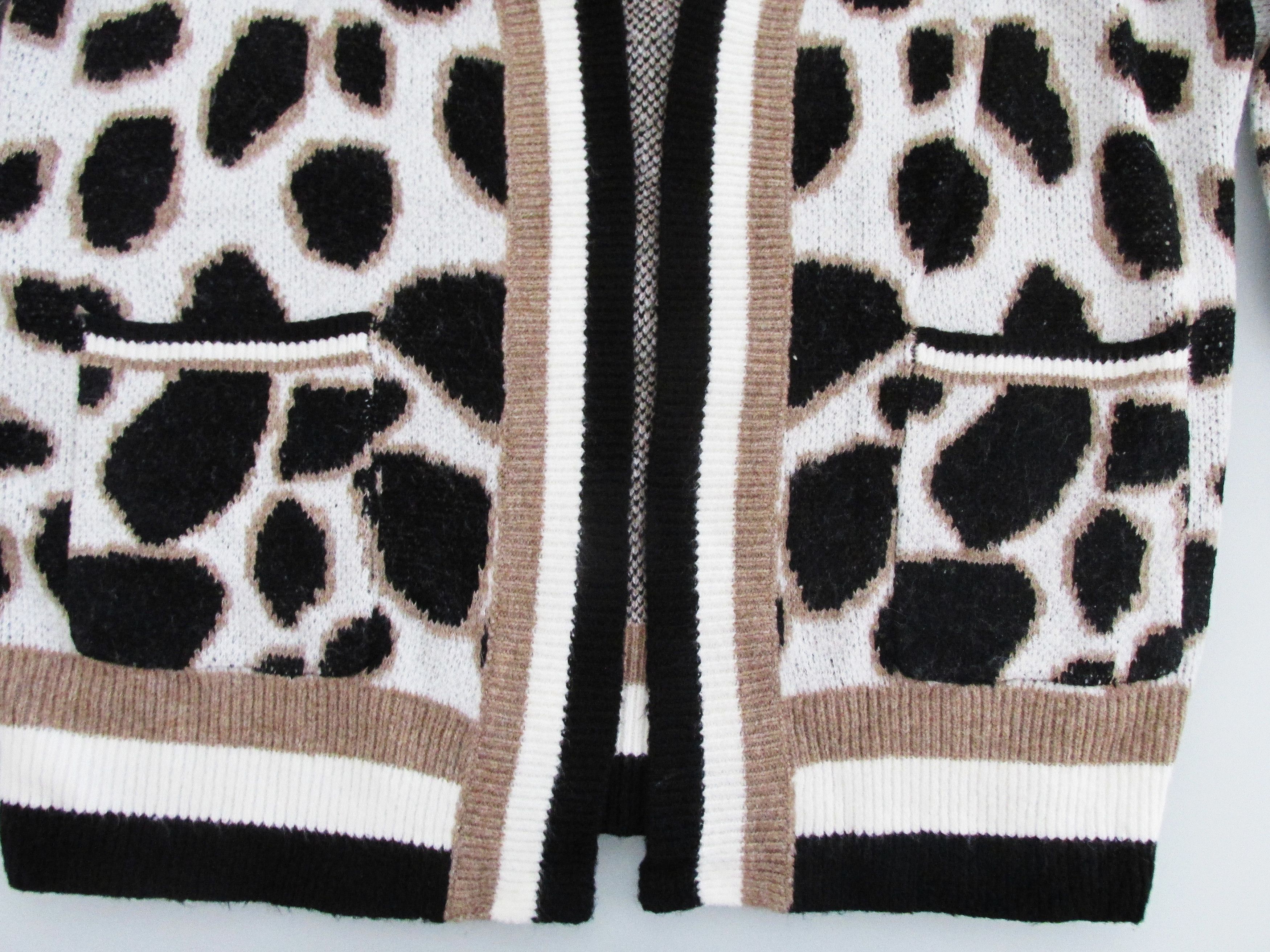 Other Miracle (NWT) Women's Open Front Cardigan Sweater Sz Med/LG Size M / US 6-8 / IT 42-44 - 4 Thumbnail