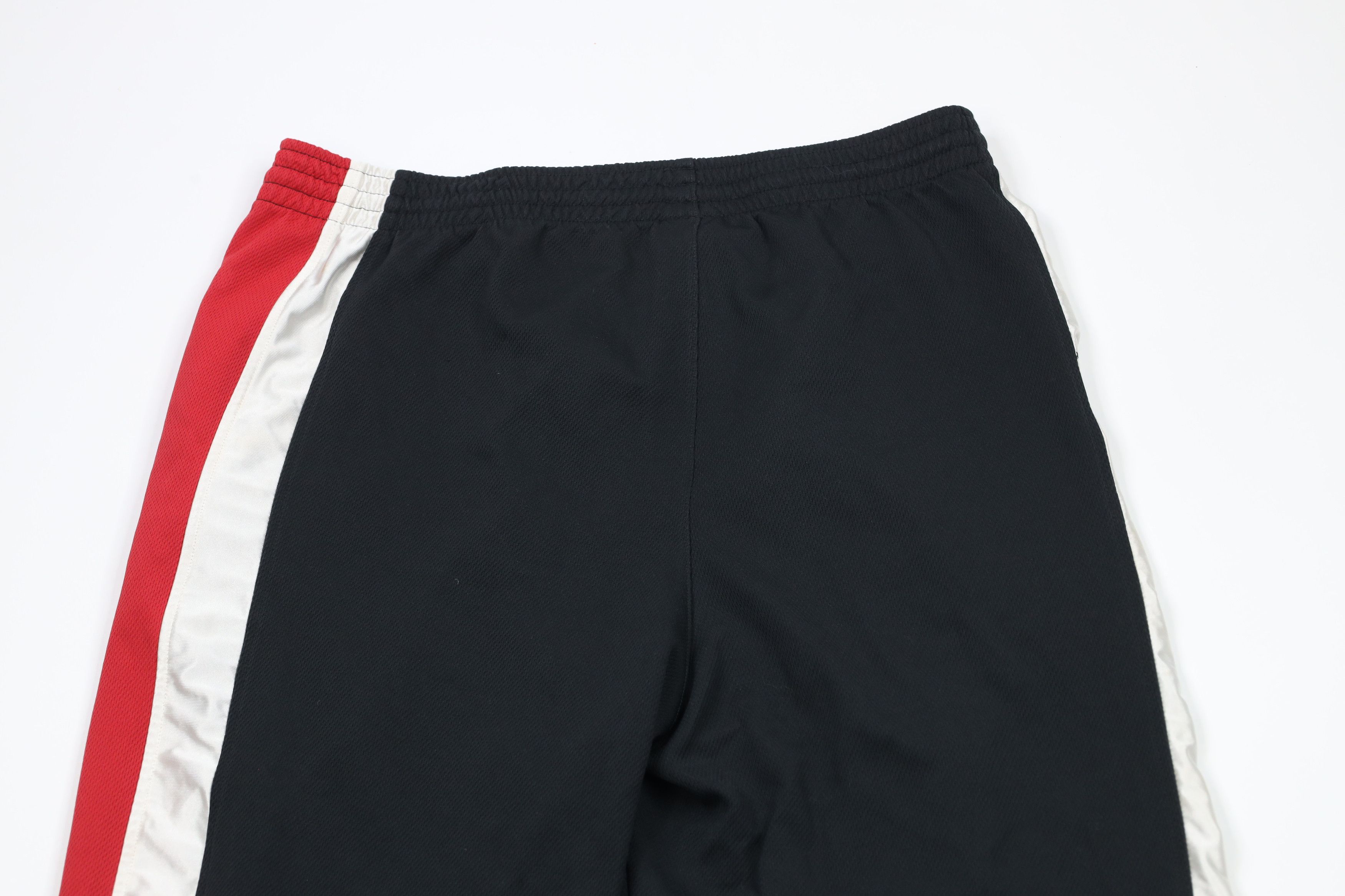 Nike × Vintage Vintage Nike Basketball Mini Swoosh Wide Leg Pants Black Size US 36 / EU 52 - 11 Thumbnail