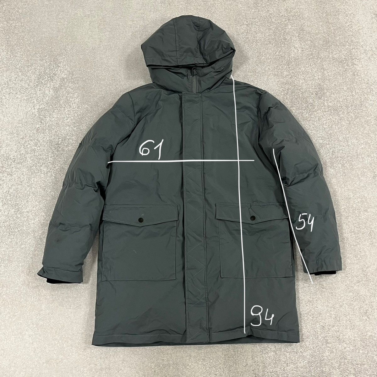 Samsoe Samsoe Blue Grey Samsoe Samsoe parka puffer jacket #winterjacket Size US L / EU 52-54 / 3 - 2 Thumbnail