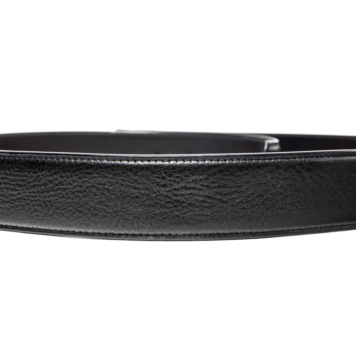 Chrome Hearts Leather Belt Strap Black Size ONE SIZE - 4 Thumbnail